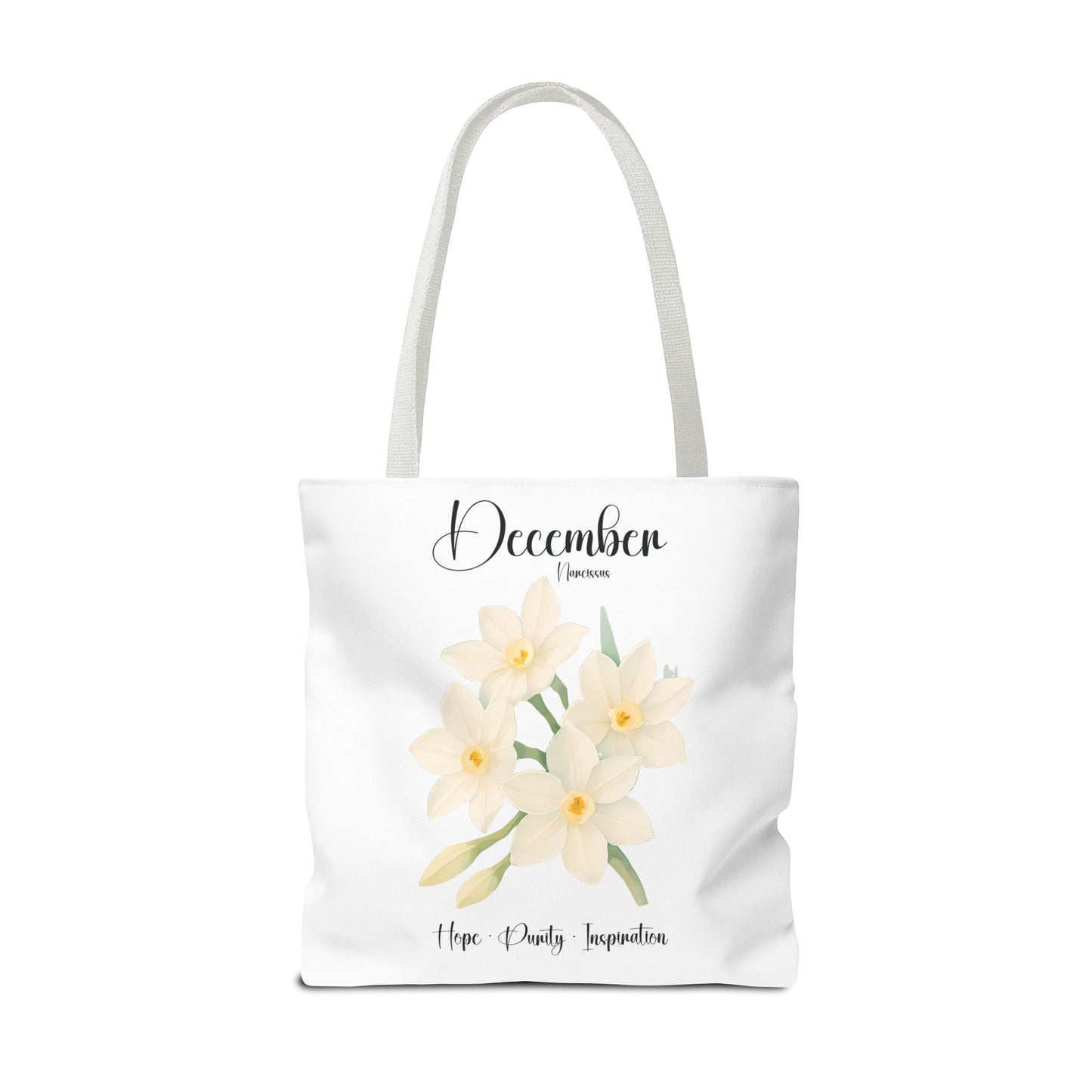 Personlized Birth Month Flower Tote Bag, Botanical Aesthetic Canvas Tote Bag, Bestfriend Gift