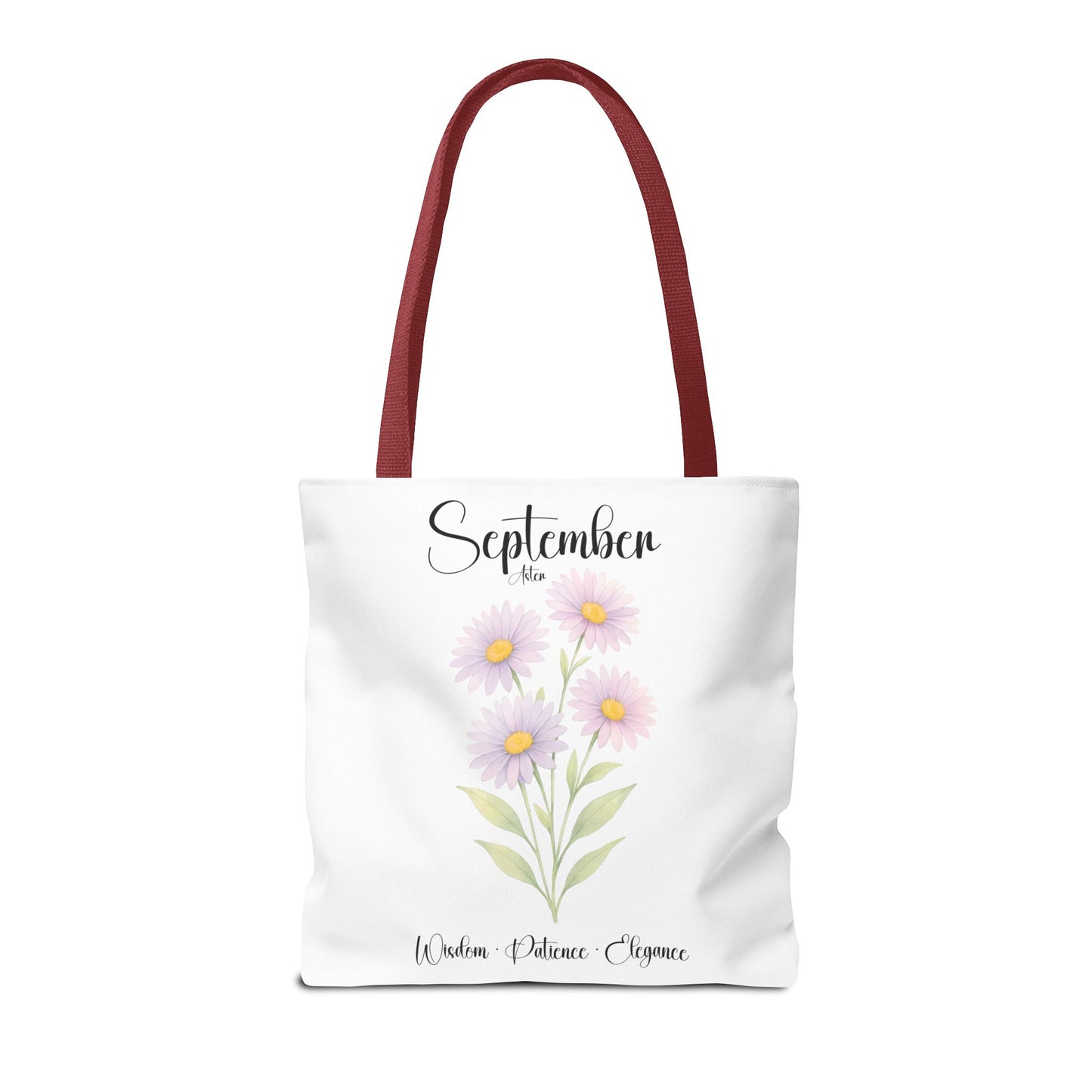 Personalized Best Friend tote bag for her, Birth Month Flower, milestone birthdays.