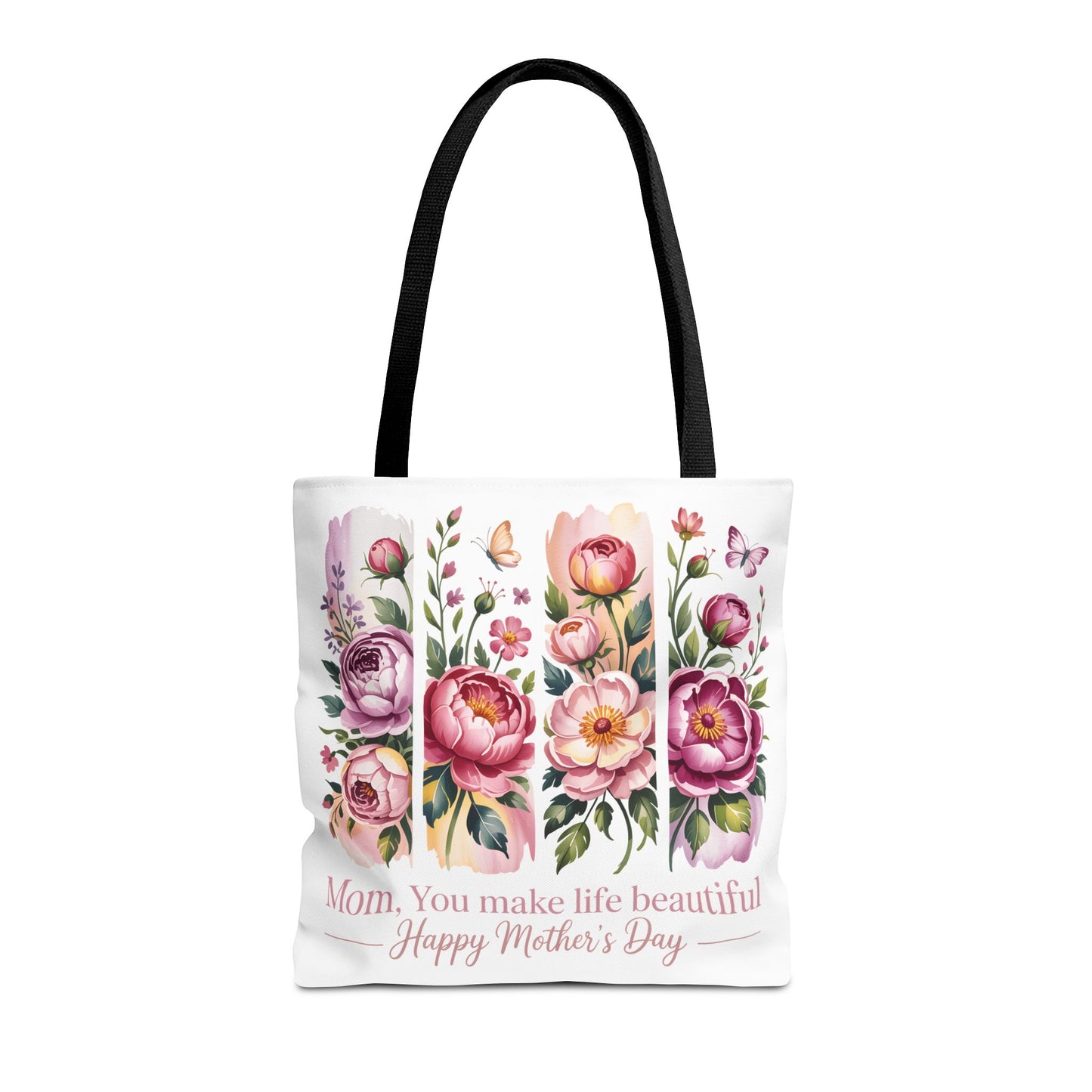mom tote bag, mothers day gift reusable tote bag