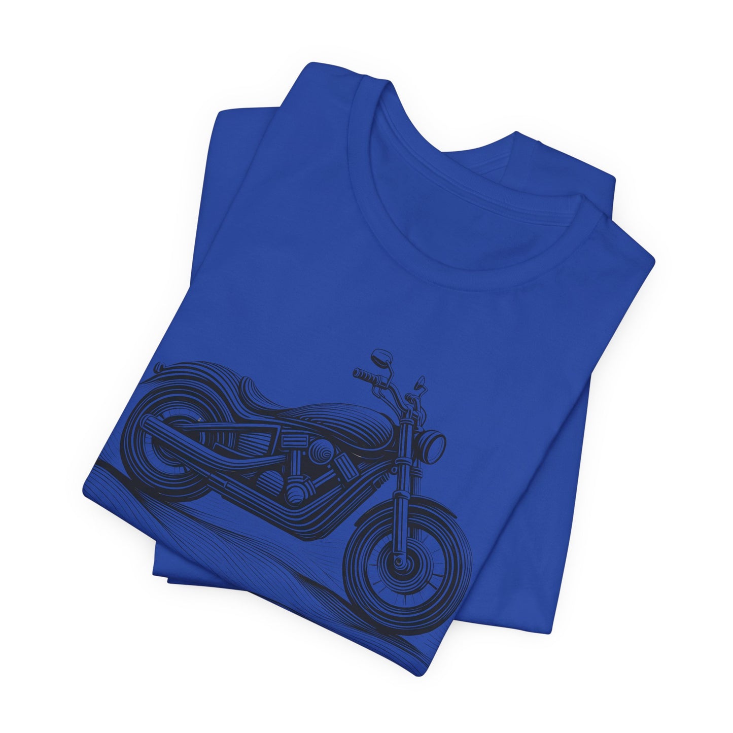 Cotton biker shirt, streetwear tee, biker apparel, motorcycle gift.