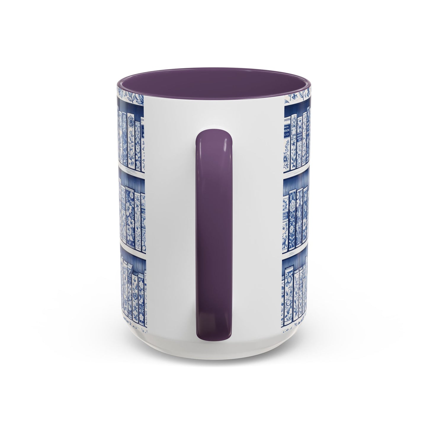 Personalized floral coffee cup, cozy reading bookish gift, book lover birthday gift.