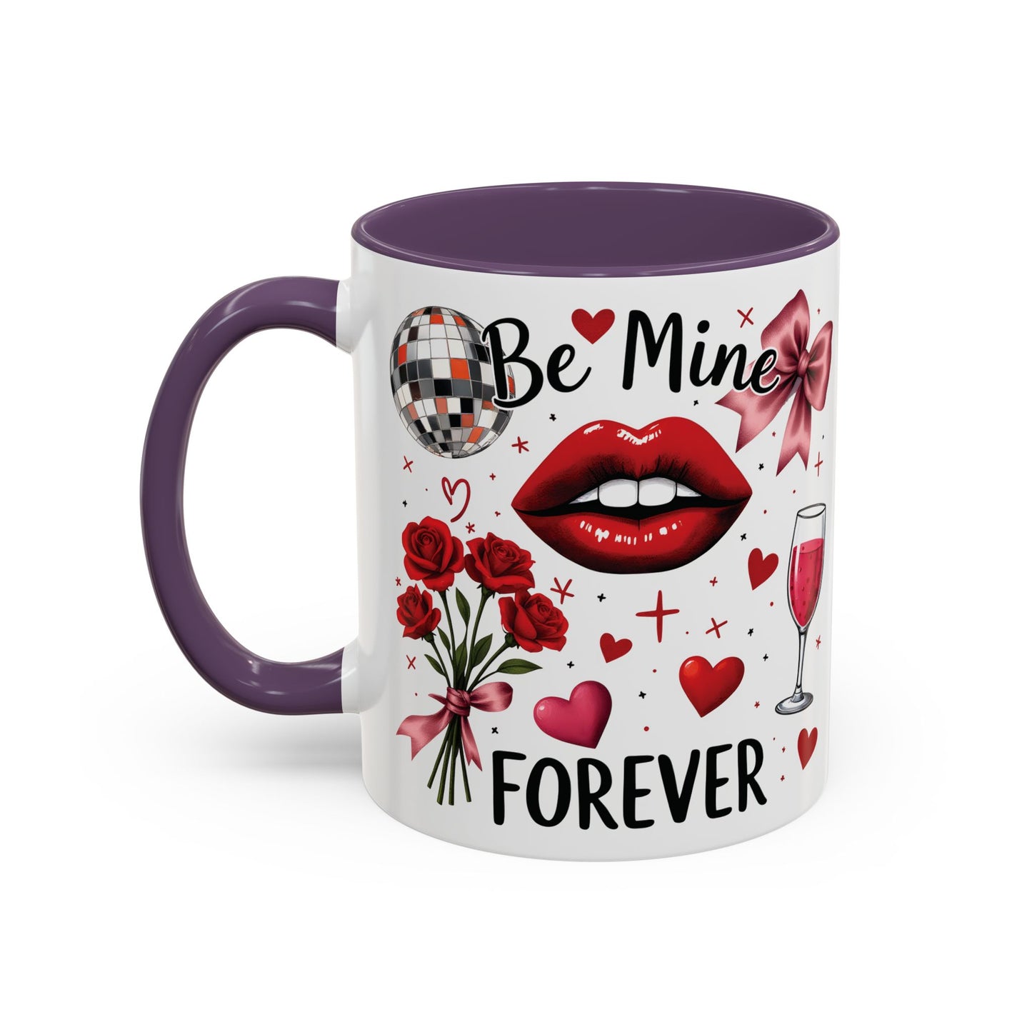 Ceramic valentine gift, Valentines day cup,  wife gift ideas, anniversary mug.