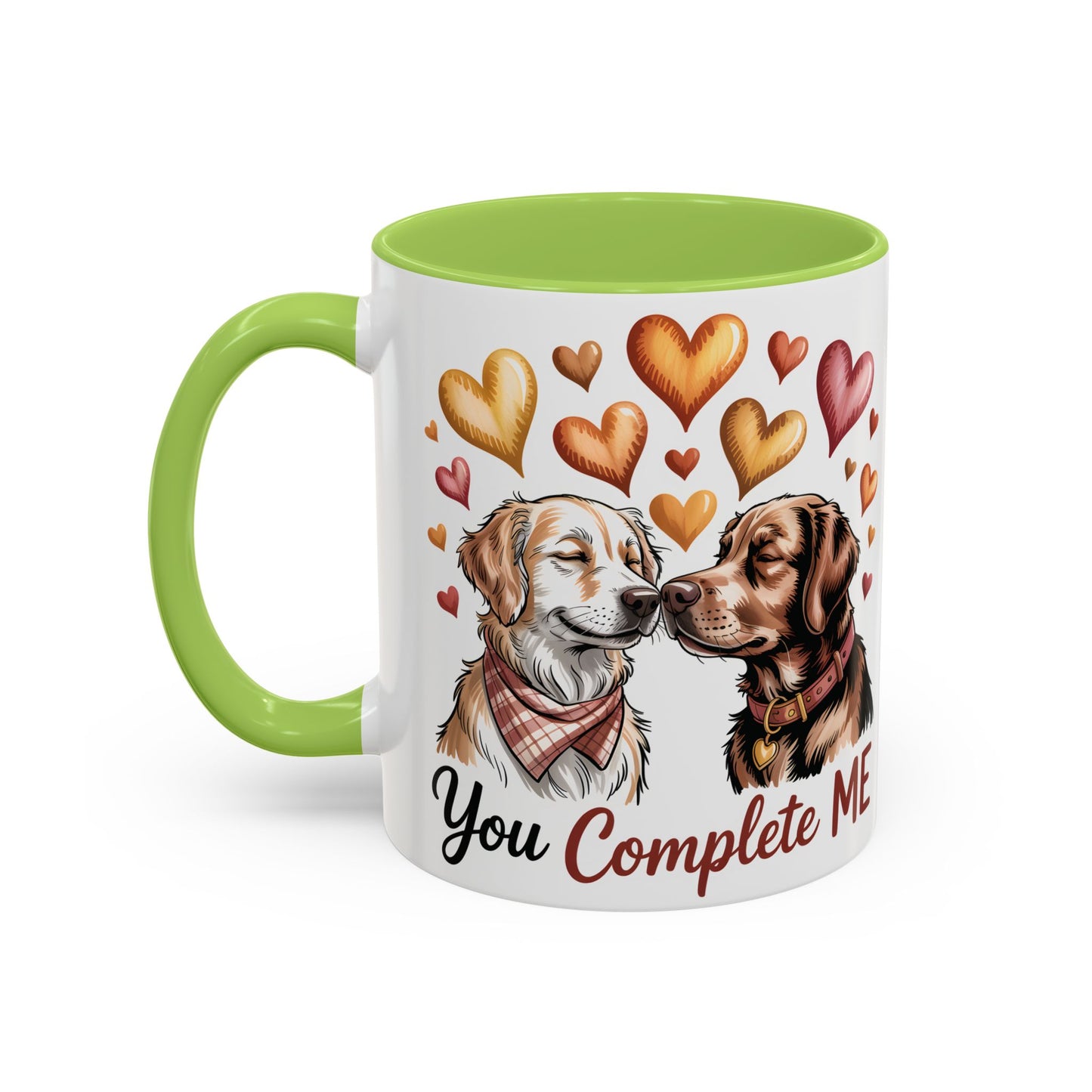 You Complete Me Mug | Cute Dog Lover Gift | Valentines Day Gift for Wife Husband |