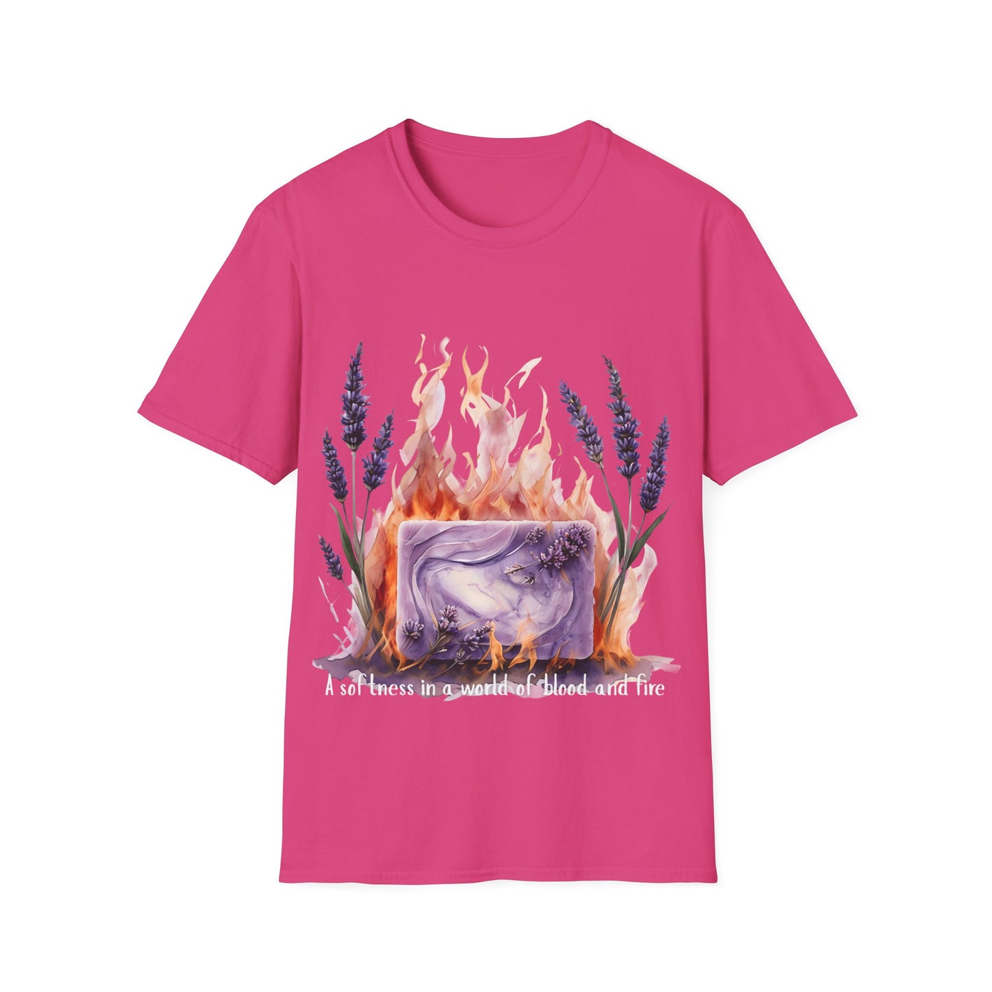 Heir of Fire Aelin T-Shirt, Lavender Soap Design, this t-shirt is not just clothing—it's a celebration of her favorite mythical tales.