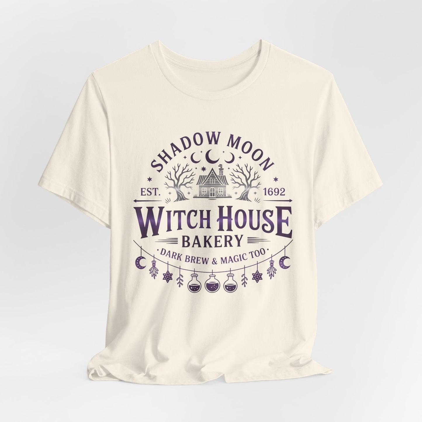 Witches House T-Shirt • Cottage Witch Graphic Tee • Magical Witch House Shirt • Occult Witchy Top • Witch Gift Unisex Style