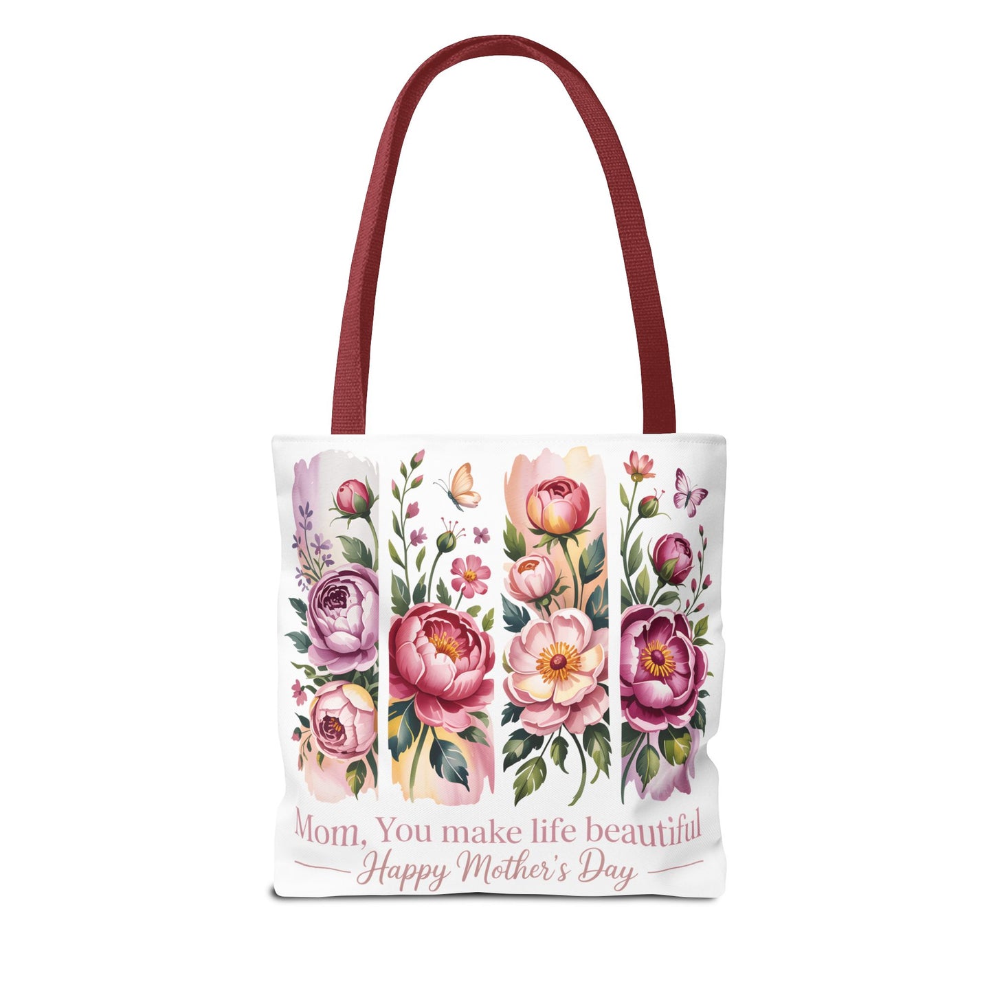 mom tote bag, mothers day gift reusable tote bag