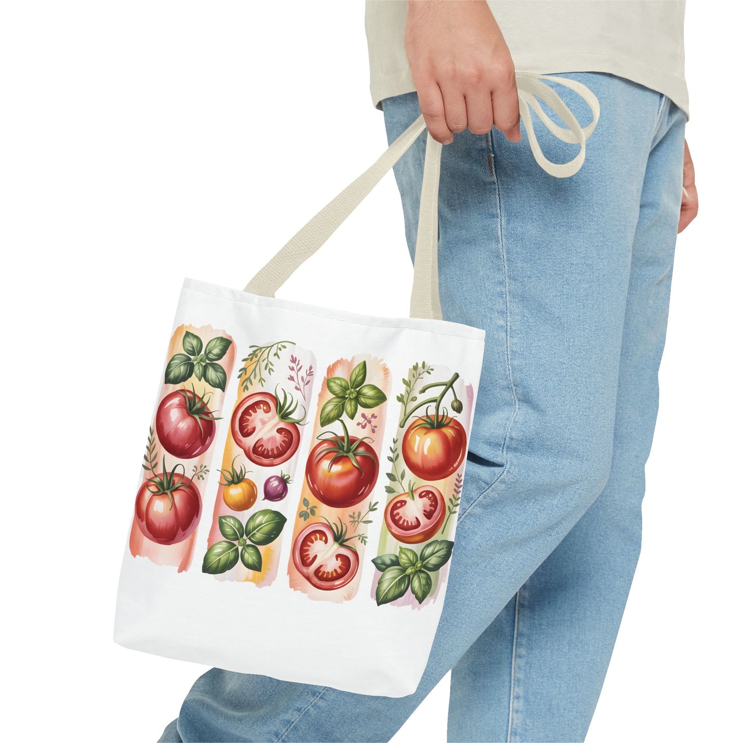 Tomatoes tote bag, farmers market bag, gift for dad