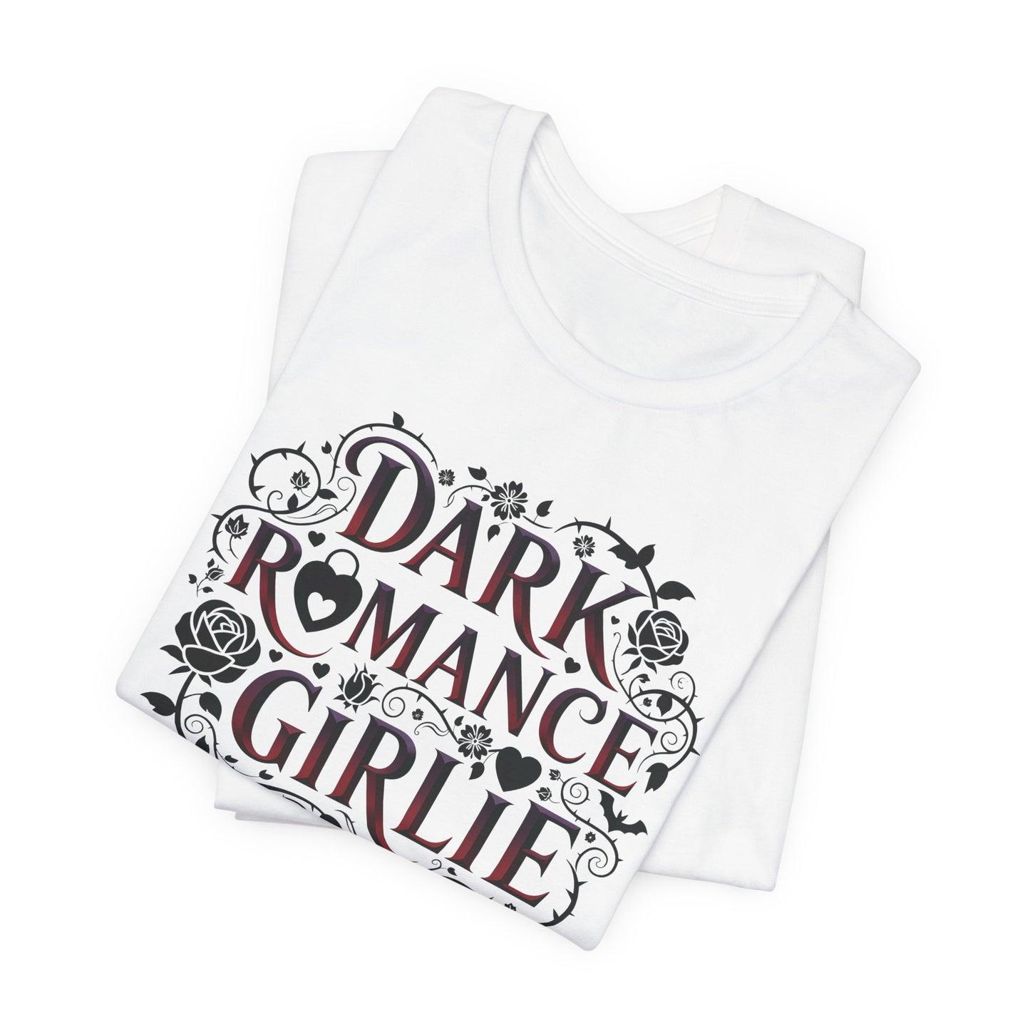 Dark Romance Girlie T-Shirt | book lover shirt
