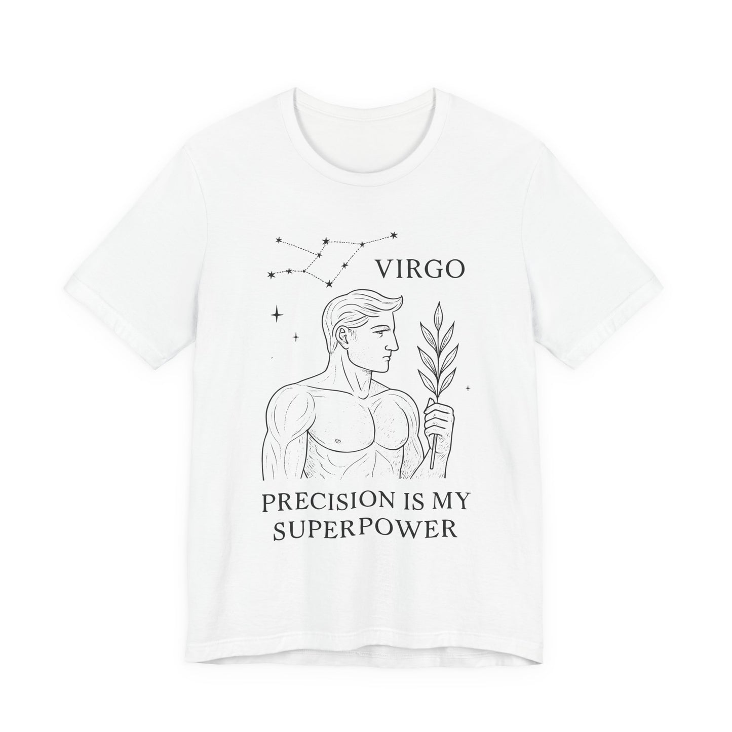 Virgo Astrology T-Shirt, An ideal Virgo birthday gift or a thoughtful present for any occasion, this astrology shirt elevates style with celestial charm.