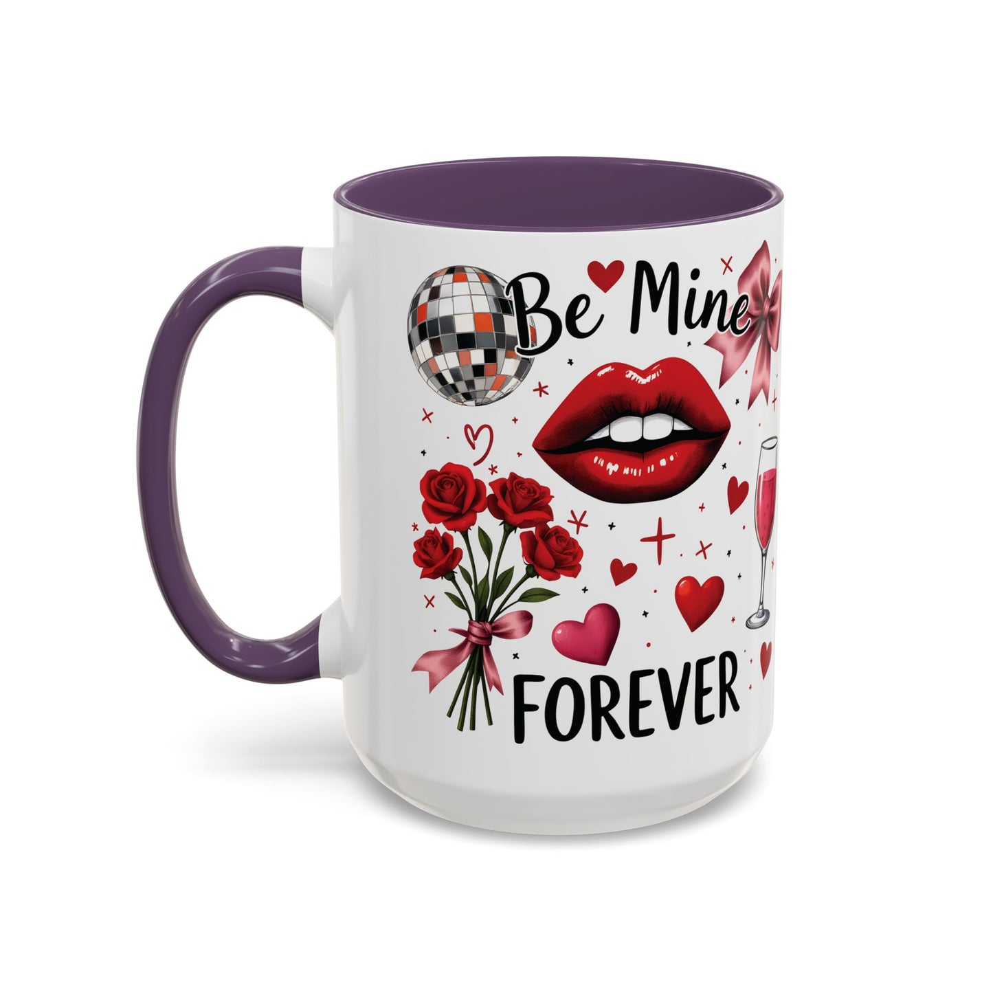 Ceramic valentine gift, Valentines day cup,  wife gift ideas, anniversary mug.