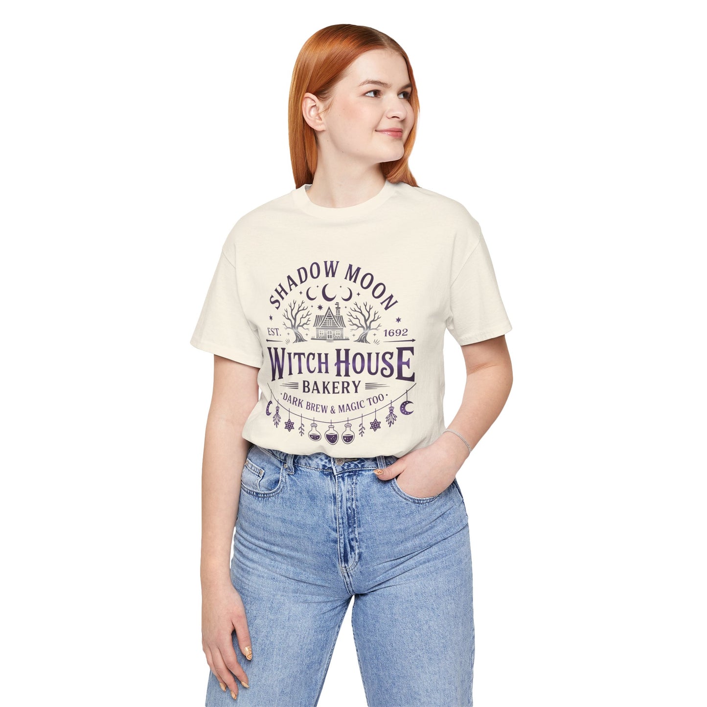 Witches House T-Shirt • Cottage Witch Graphic Tee • Magical Witch House Shirt • Occult Witchy Top • Witch Gift Unisex Style