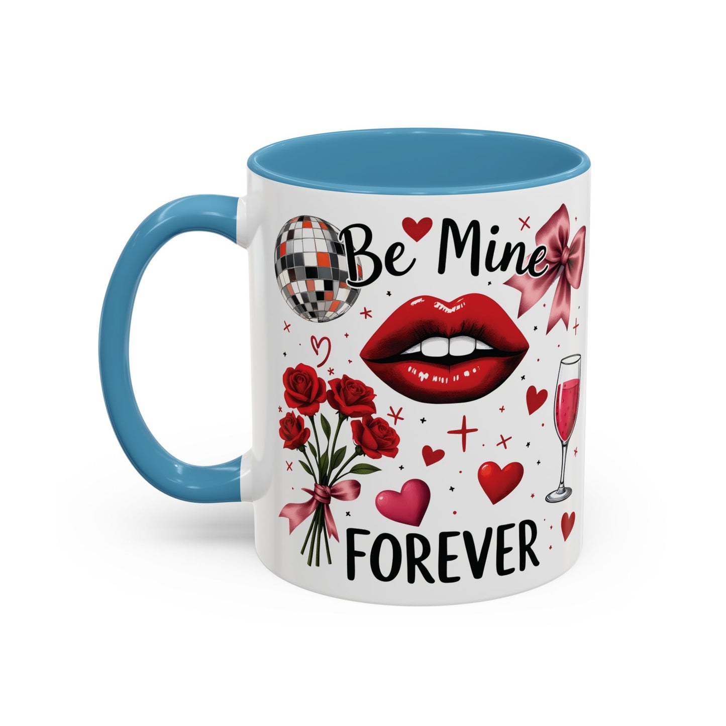 Ceramic valentine gift, Valentines day cup,  wife gift ideas, anniversary mug.