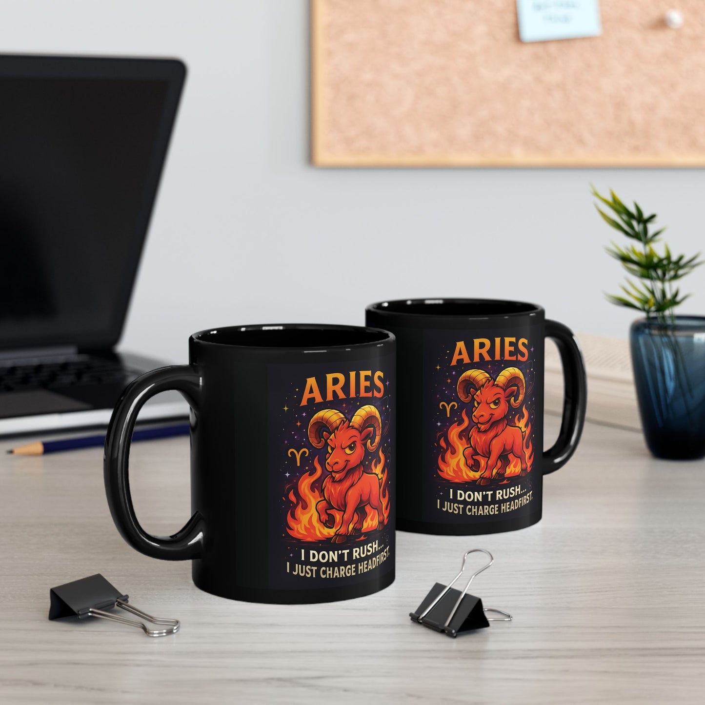 Aries Astrology Mug, Designed as the perfect Aries birthday gift, this zodiac mug combines bold design with practicality,