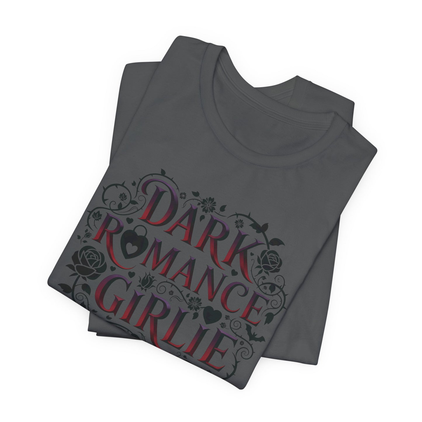 Dark Romance Girlie T-Shirt | book lover shirt