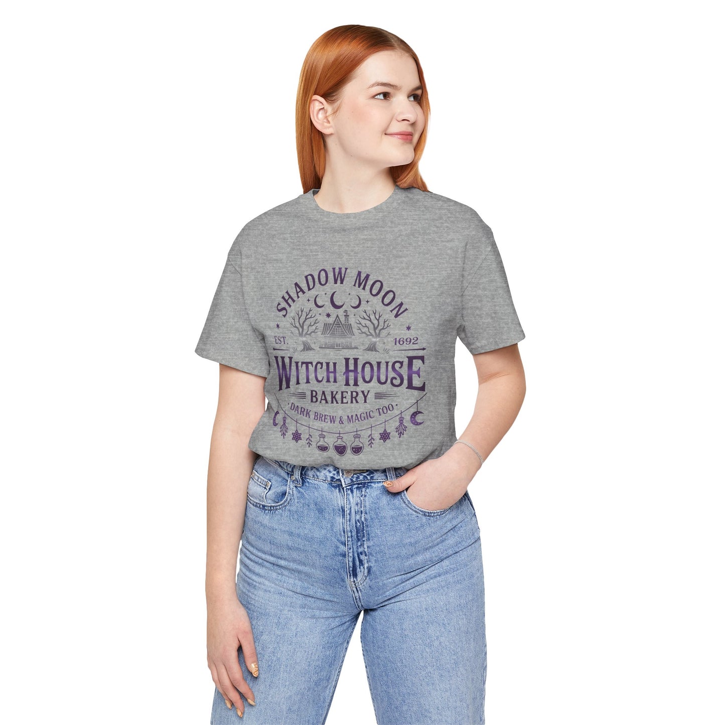 Witches House T-Shirt • Cottage Witch Graphic Tee • Magical Witch House Shirt • Occult Witchy Top • Witch Gift Unisex Style