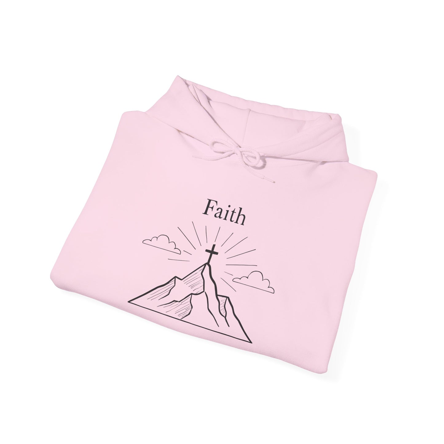 Faith Hoodie, Religious Hoodie, Whether attending church or cherishing quiet moments at home, this religious hoodie serves as a beautiful piece of Christian merch, celebrating the joy of Christianity..