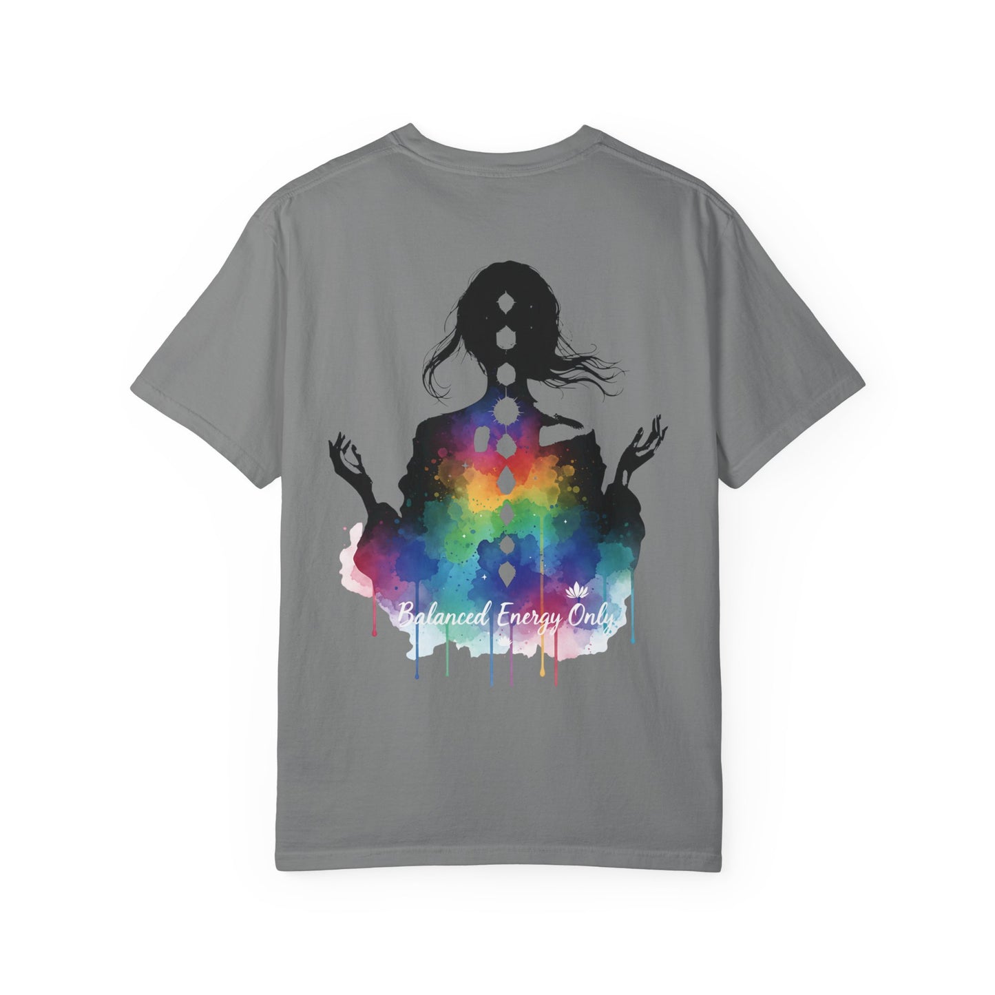 Yoga Meditation T-Shirt | Chakra Energy Tee | Mindfulness Spiritual Graphic Shirt