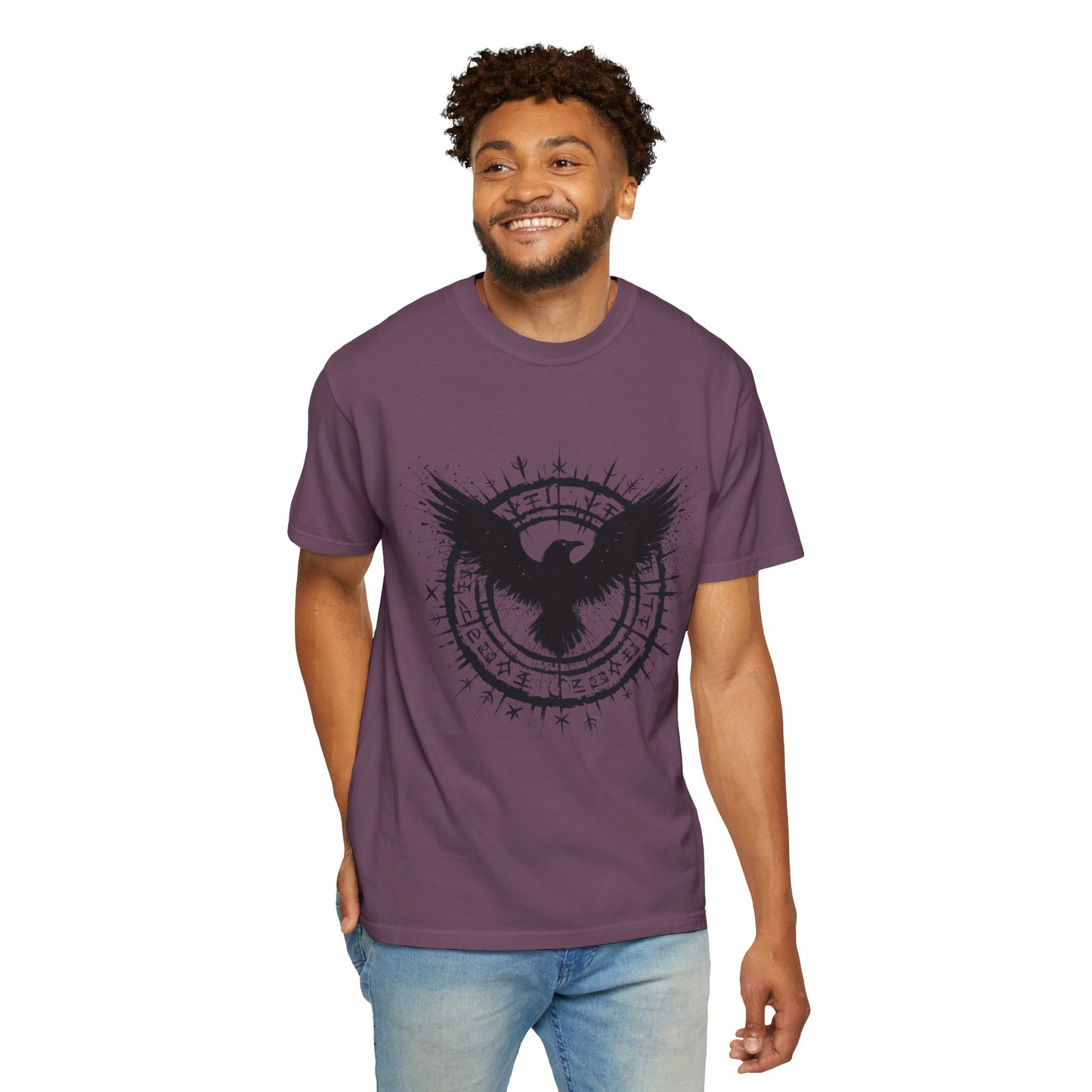Raven Shirt, comfort colors viking clothing, witchy things.