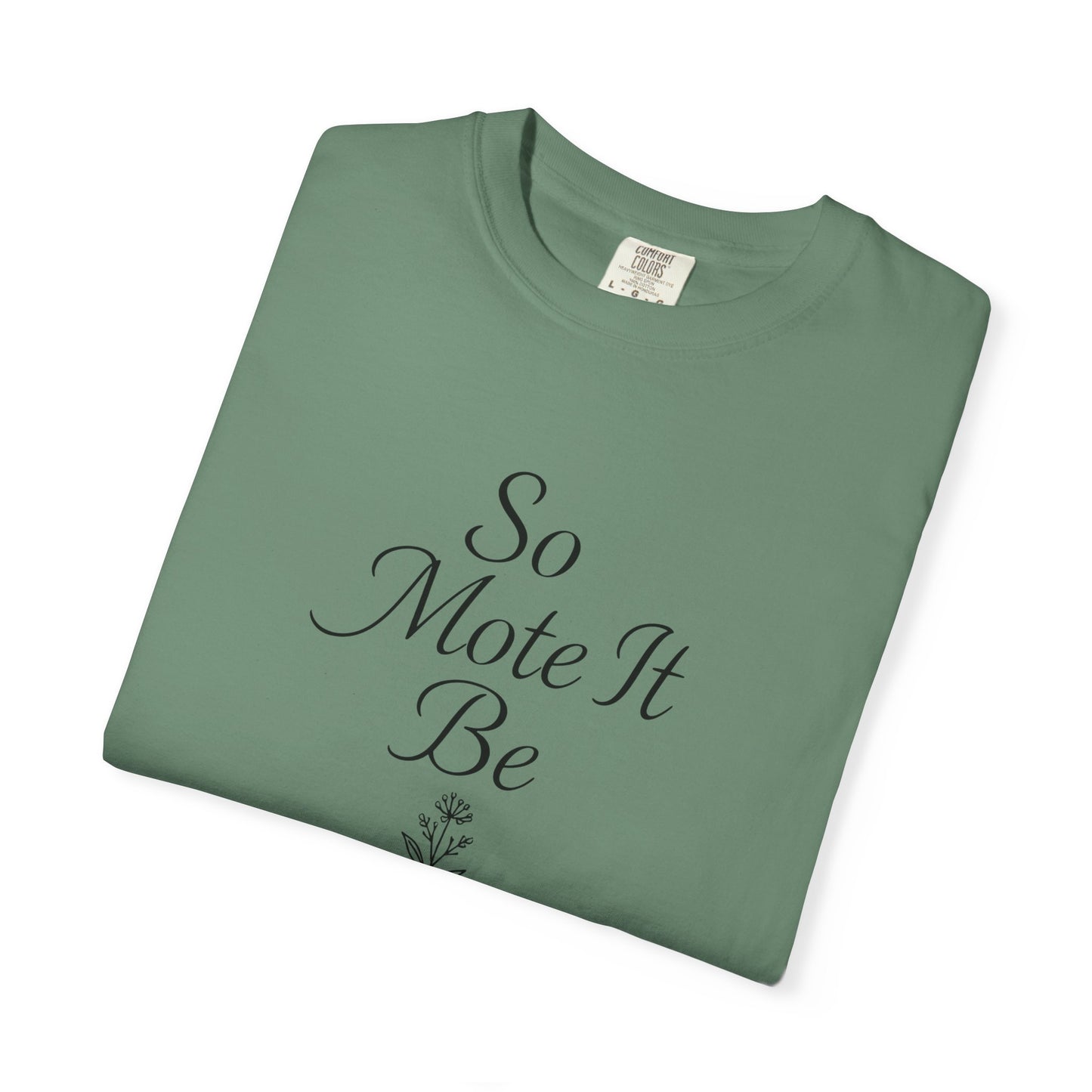 So Mote It Be Tshirt, Perfect for those who revel in the mystical world of witchy things, this top elegantly showcases your love for witchcore and the magical arts.