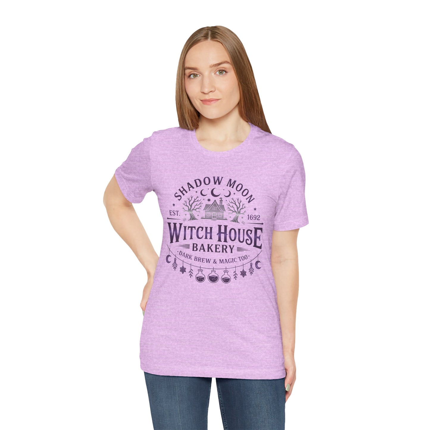Witches House T-Shirt • Cottage Witch Graphic Tee • Magical Witch House Shirt • Occult Witchy Top • Witch Gift Unisex Style