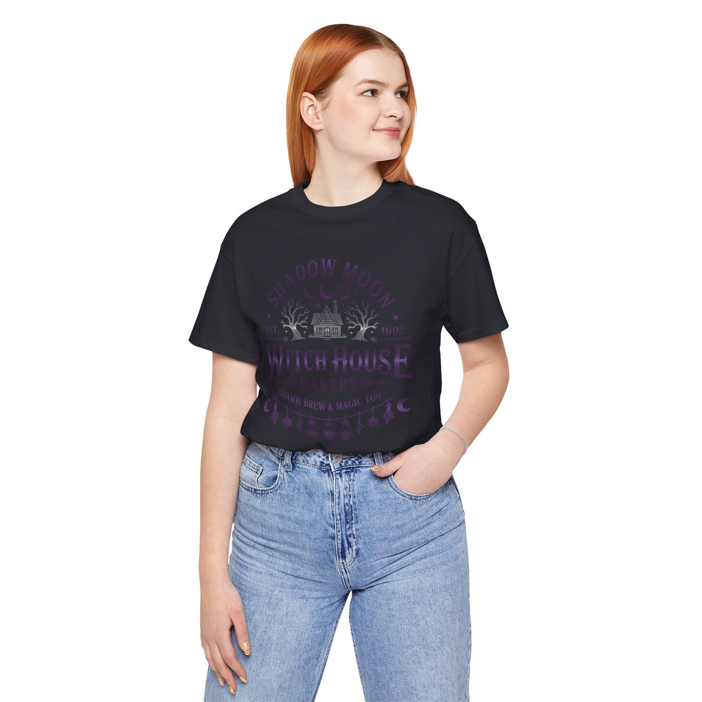 Witches House T-Shirt • Cottage Witch Graphic Tee • Magical Witch House Shirt • Occult Witchy Top • Witch Gift Unisex Style
