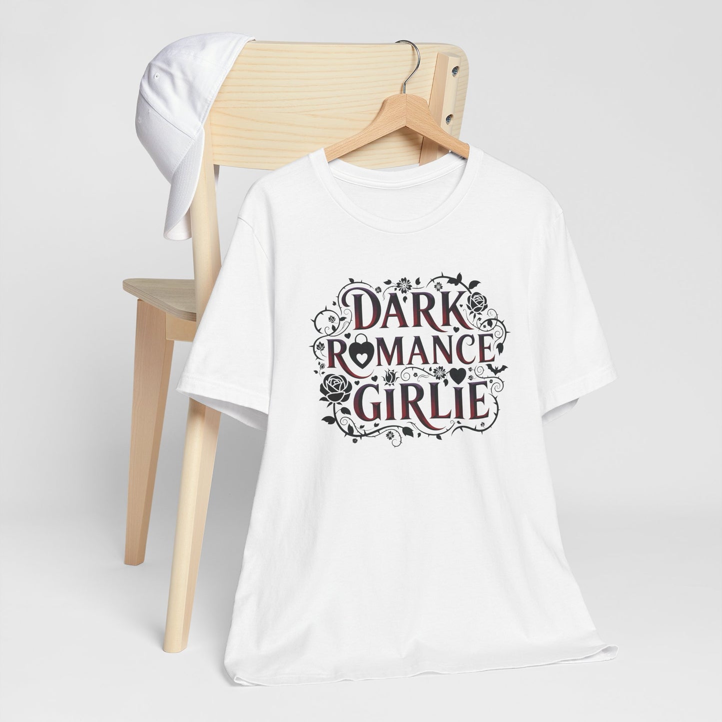 Dark Romance Girlie T-Shirt | book lover shirt