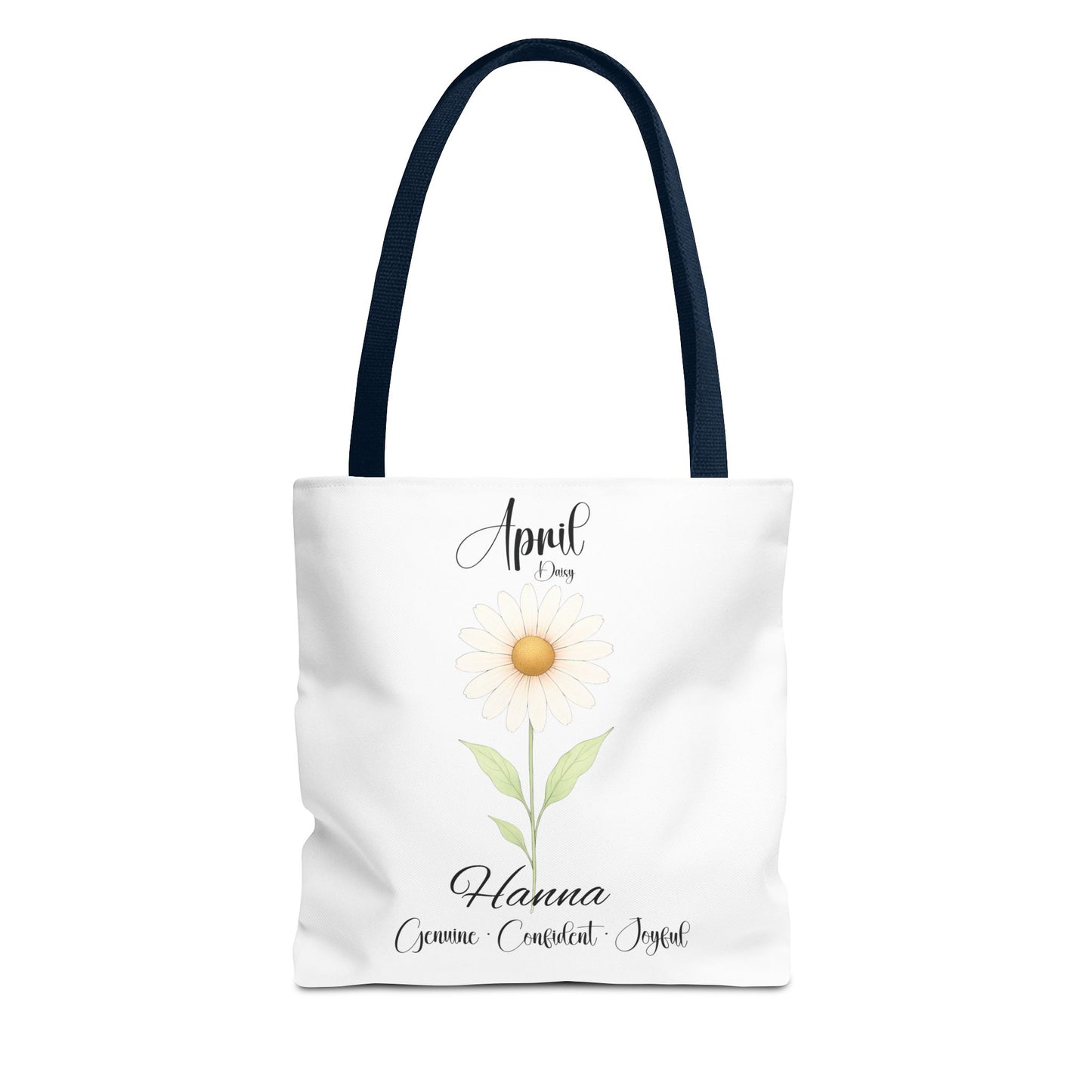 Custom birth month flower bag for her, milestone birthdays, bestfriend gift.