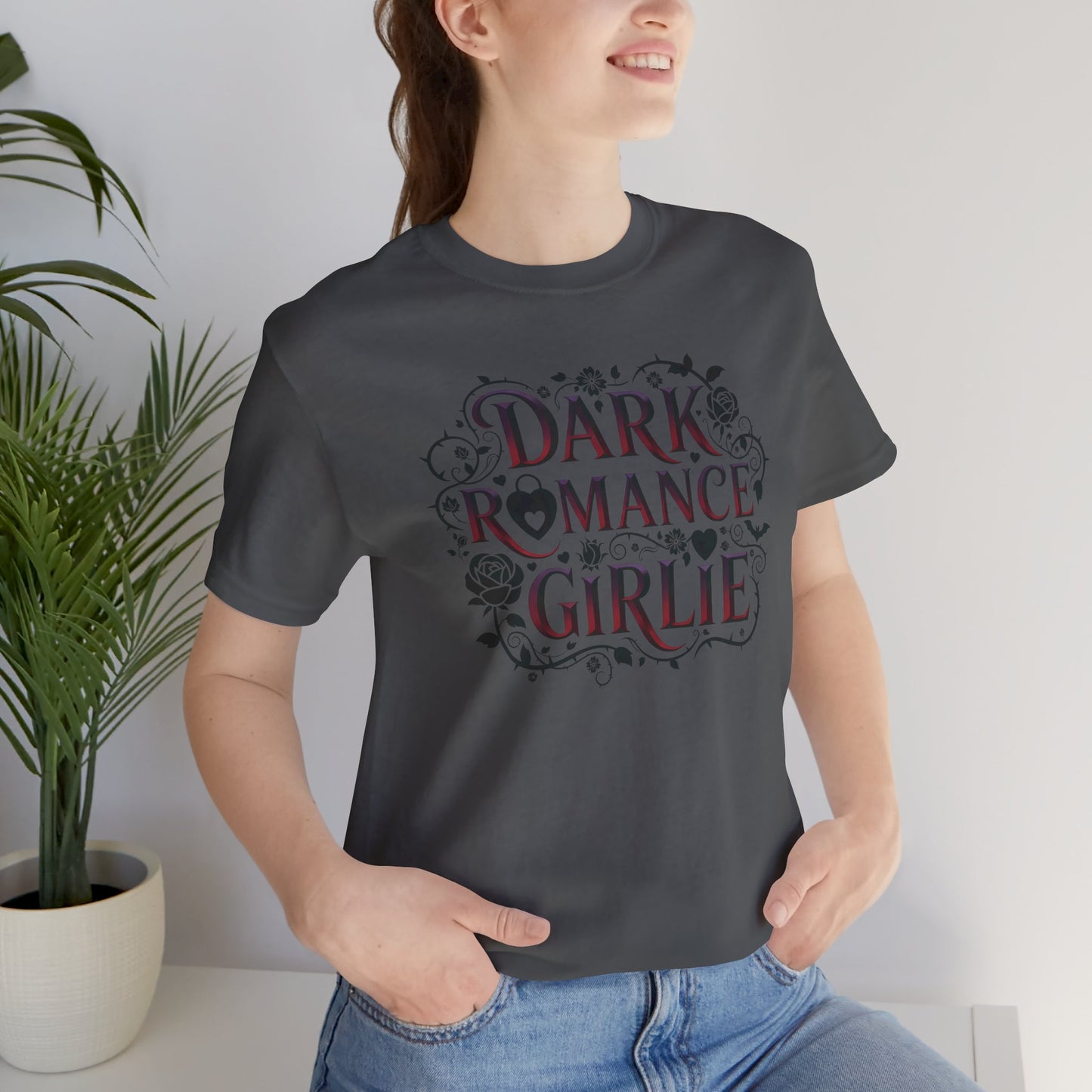 Dark Romance Girlie T-Shirt | book lover shirt