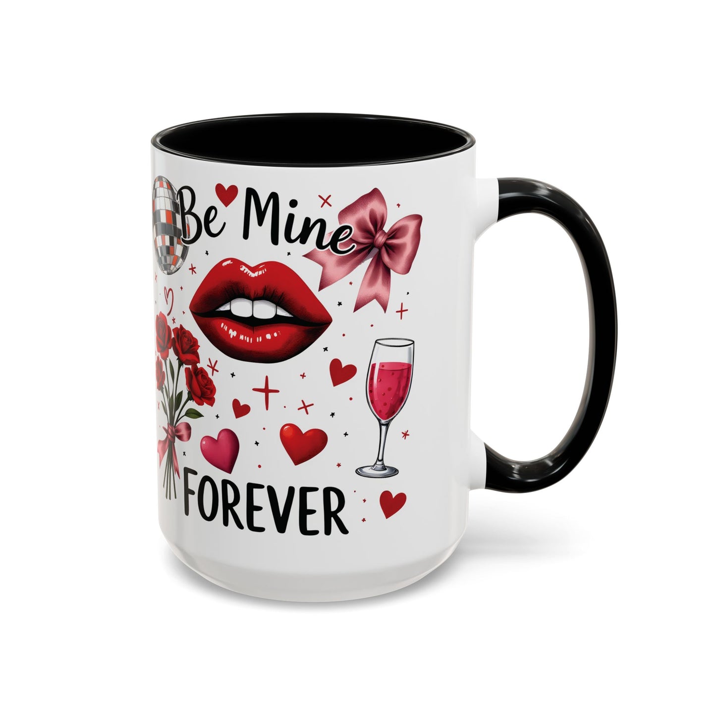 Ceramic valentine gift, Valentines day cup,  wife gift ideas, anniversary mug.