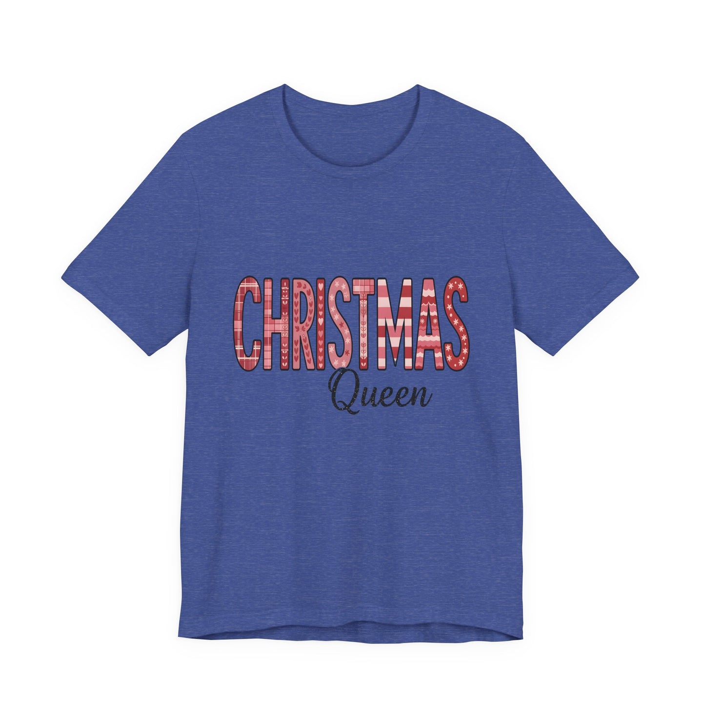 Christmas Queen Pinkmas T-shirt,  Perfect for a sister XMAS gift or a Christmas mom gift, this festive shirt captures the essence of a very merry Christmas