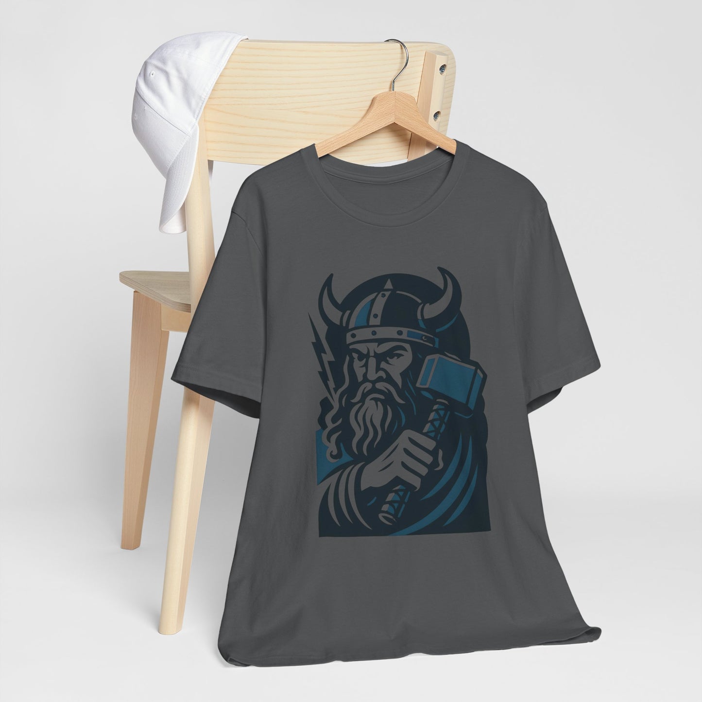 Thor Norse God Tee, Immerse yourself in the mystique of Norse mythology with our Thor Shirt, a tribute to the legendary god of thunder himself.