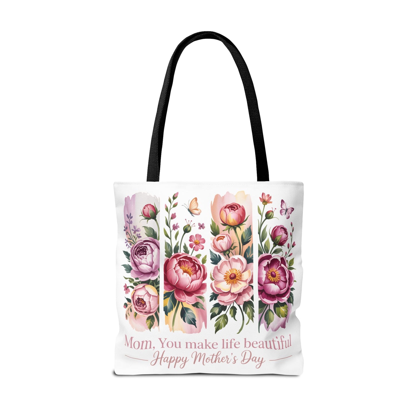 mom tote bag, mothers day gift reusable tote bag
