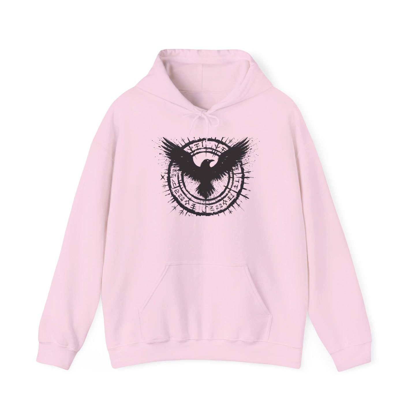 Norse Viking Raven Hoodie, Pagan Clothing, Viking Hoodie, Norse Mythology Apparel.