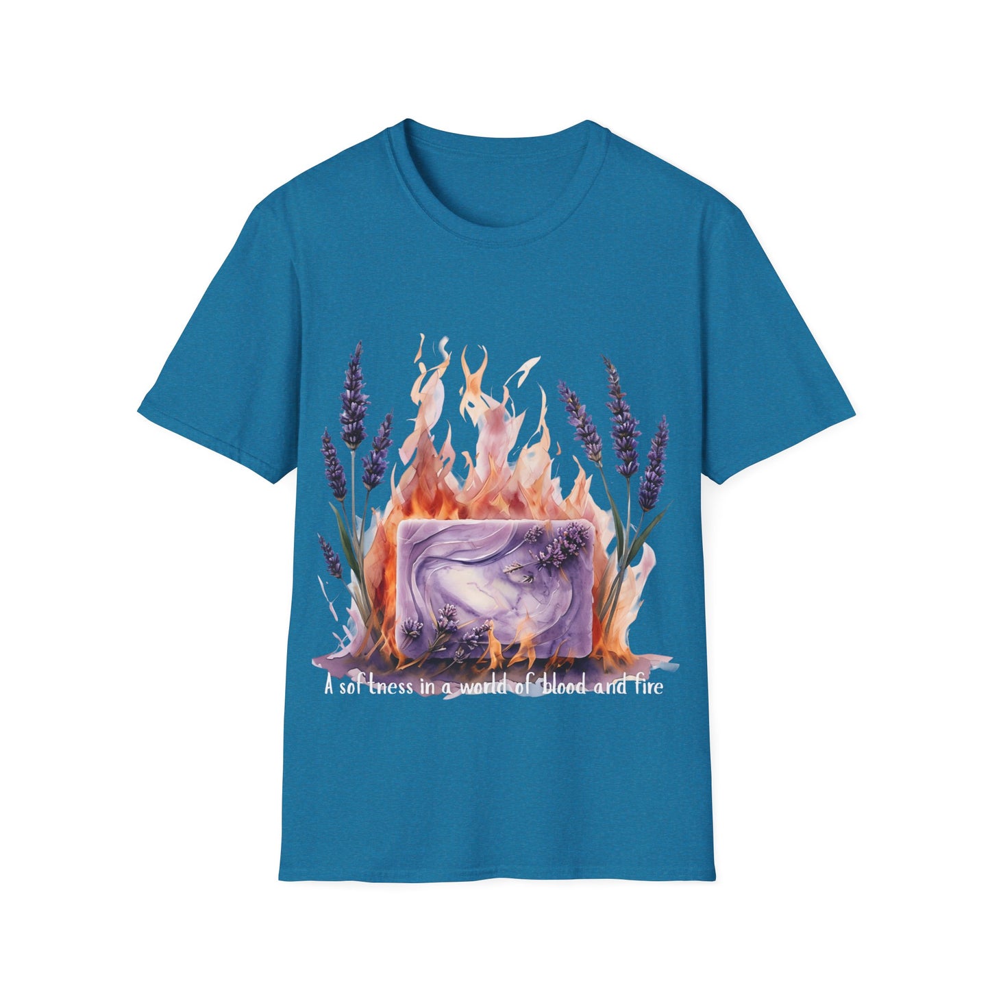 Heir of Fire Aelin T-Shirt, Lavender Soap Design, this t-shirt is not just clothing—it's a celebration of her favorite mythical tales.