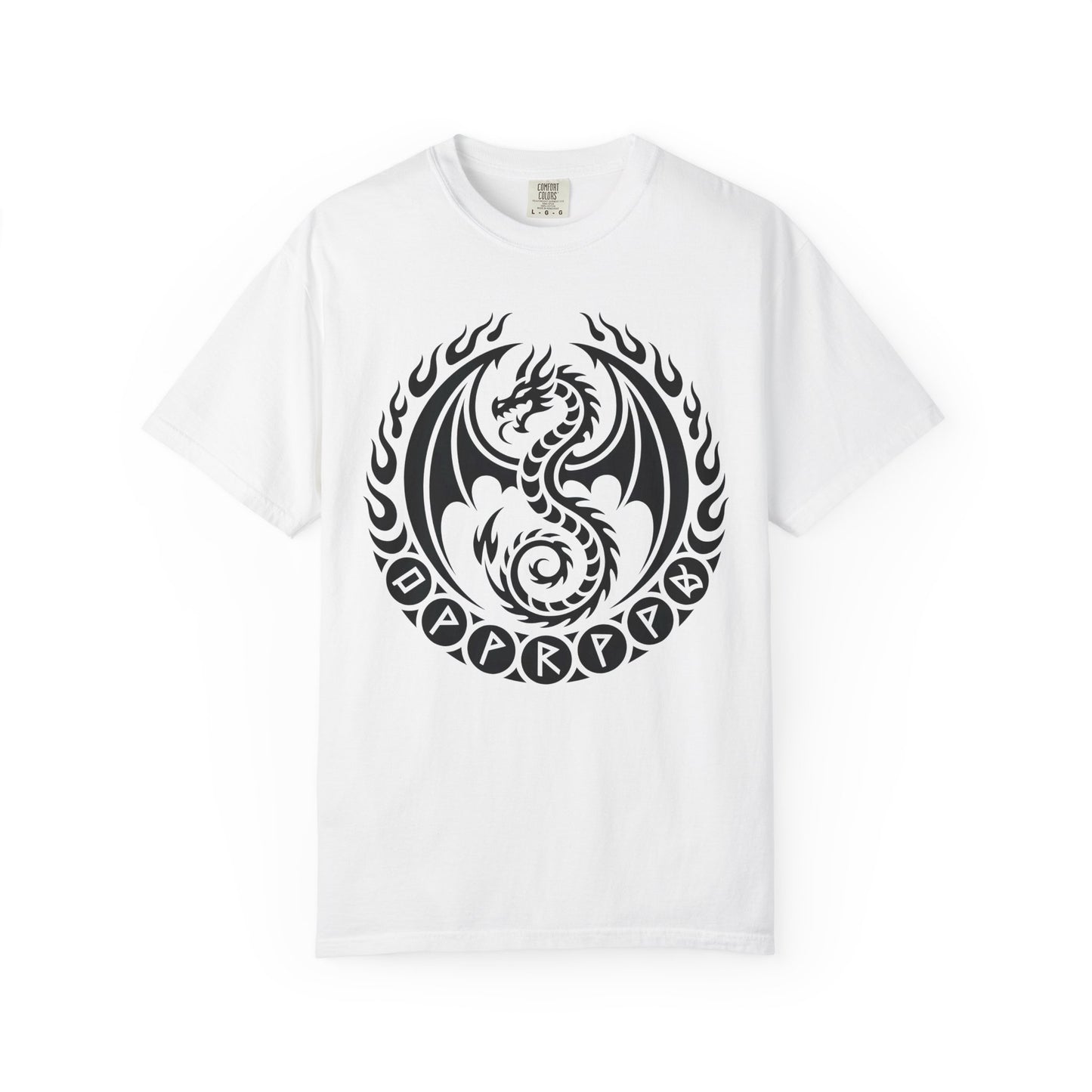 Comfort Colors dragon lovers viking shirt, norse mythology alternative gifts.
