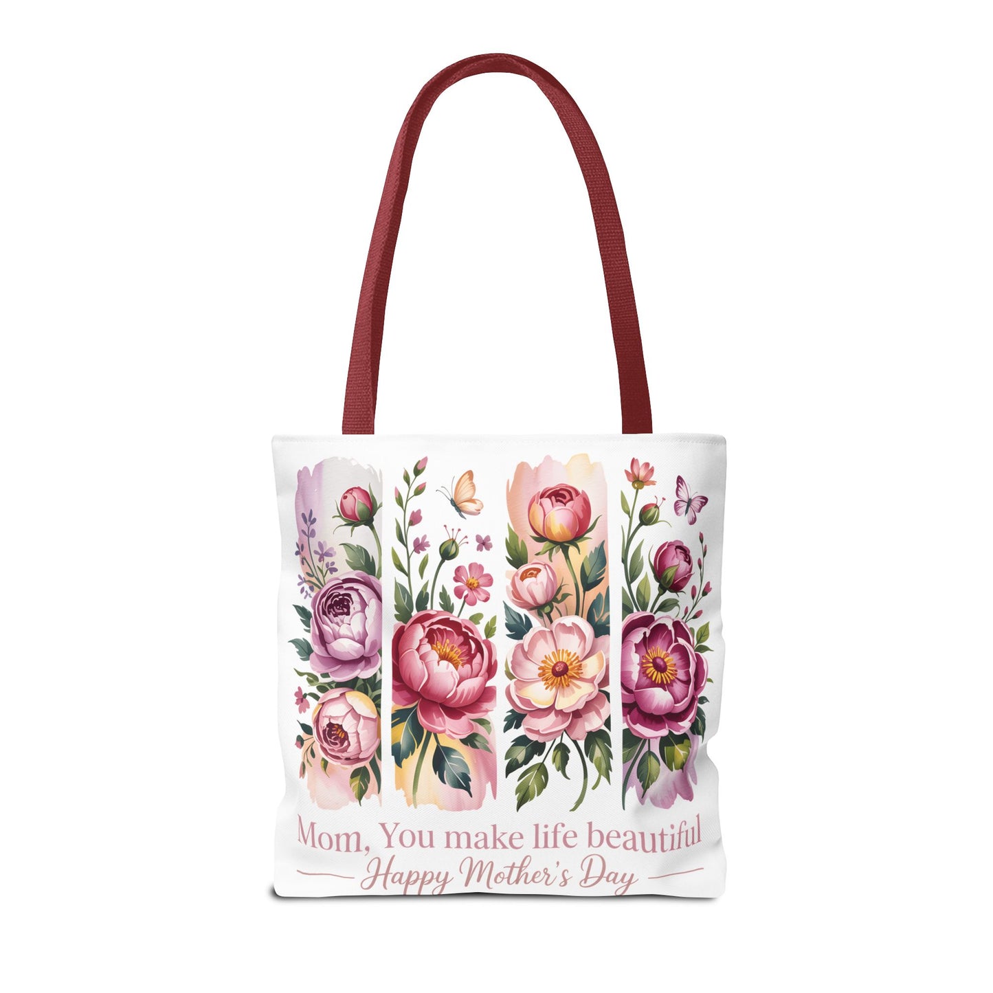 mom tote bag, mothers day gift reusable tote bag