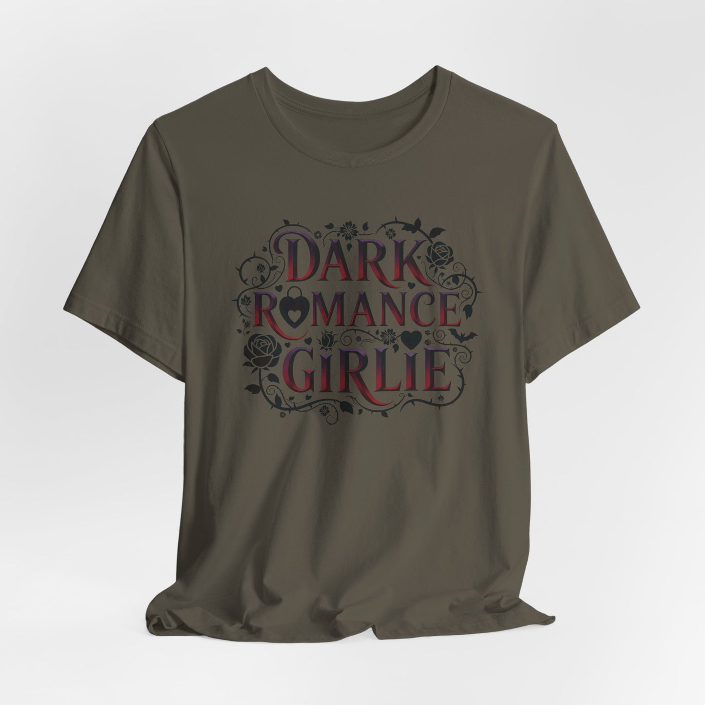 Dark Romance Girlie T-Shirt | book lover shirt