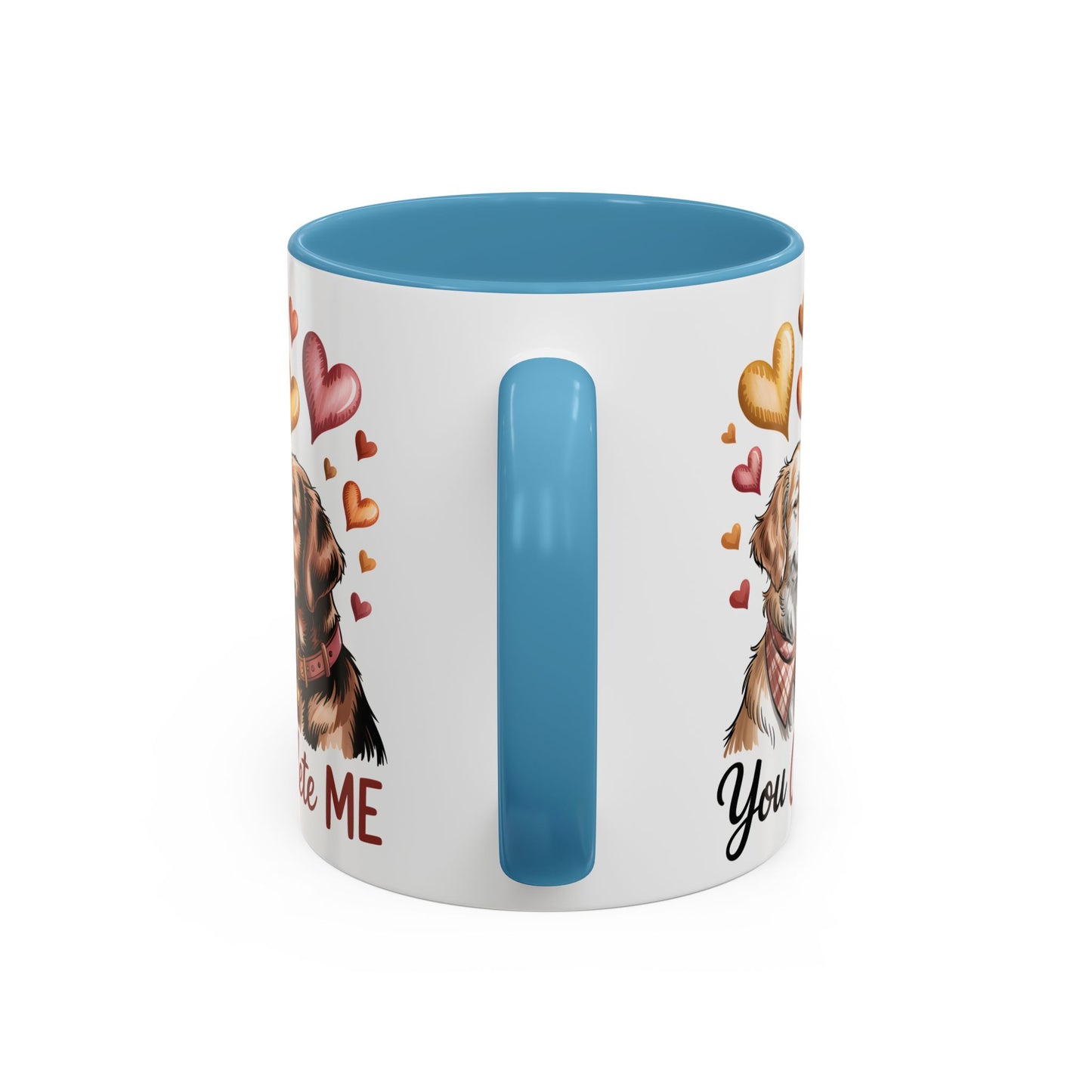 You Complete Me Mug | Cute Dog Lover Gift | Valentines Day Gift for Wife Husband |
