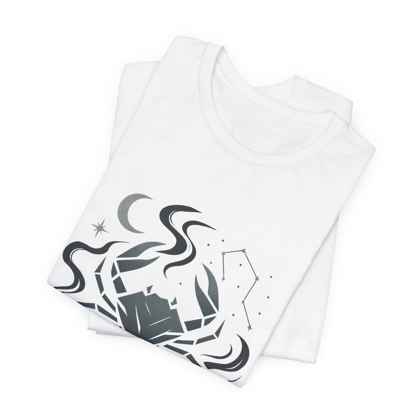 Cancer Astrology T-shirt, Perfect as a cancer birthday gift, this zodiac tshirt offers comfort and a touch of cosmic flair. Wear your zodiac T-shirt proudly
