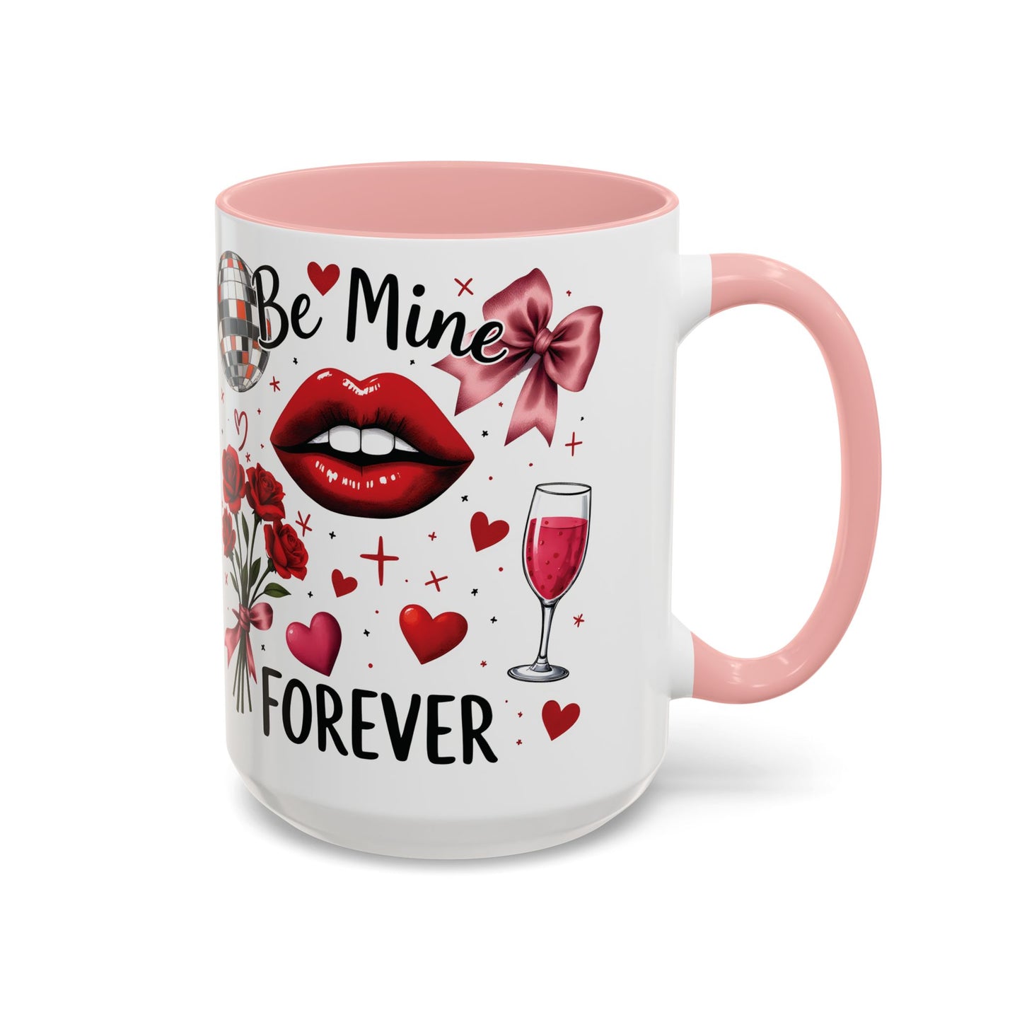 Ceramic valentine gift, Valentines day cup,  wife gift ideas, anniversary mug.