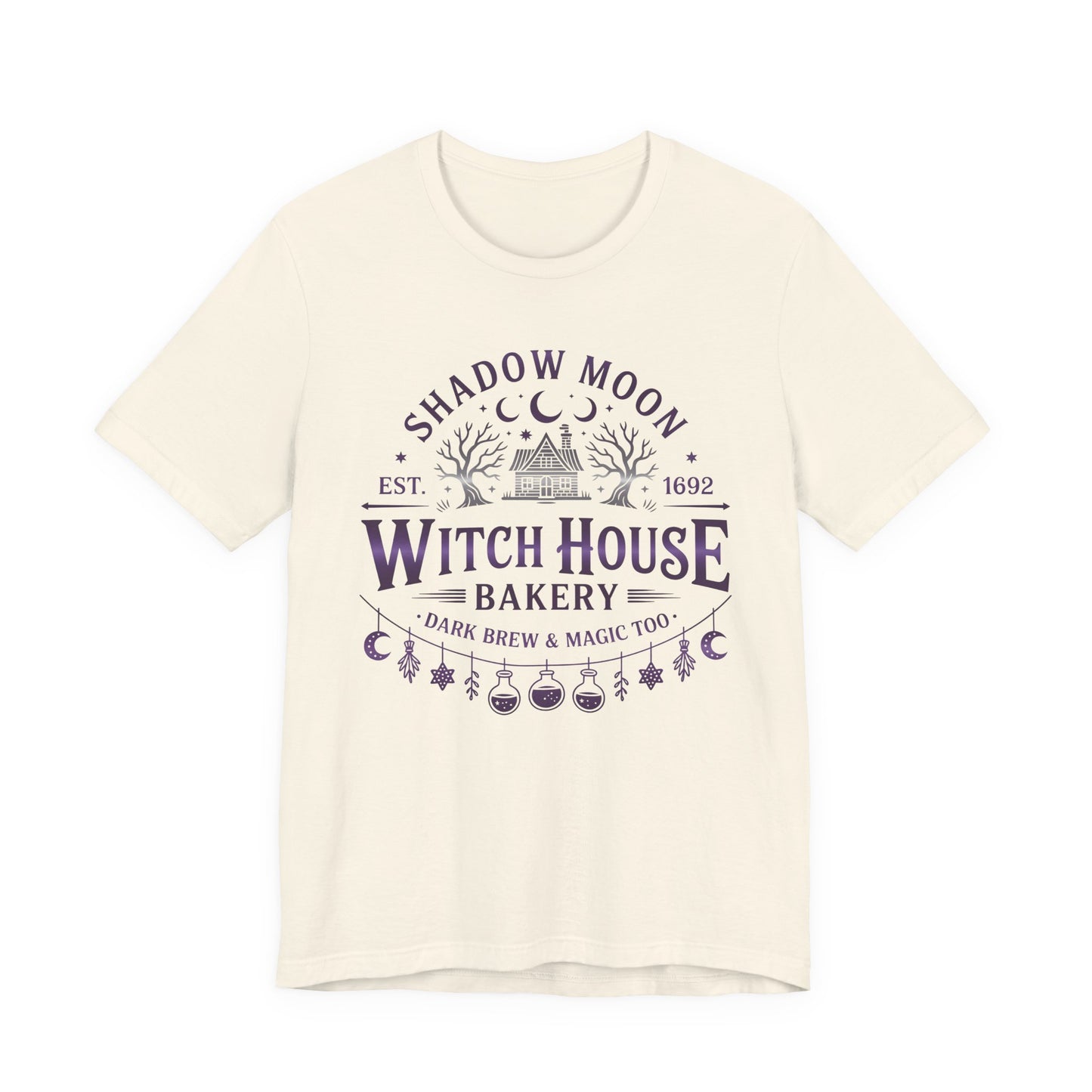 Witches House T-Shirt • Cottage Witch Graphic Tee • Magical Witch House Shirt • Occult Witchy Top • Witch Gift Unisex Style