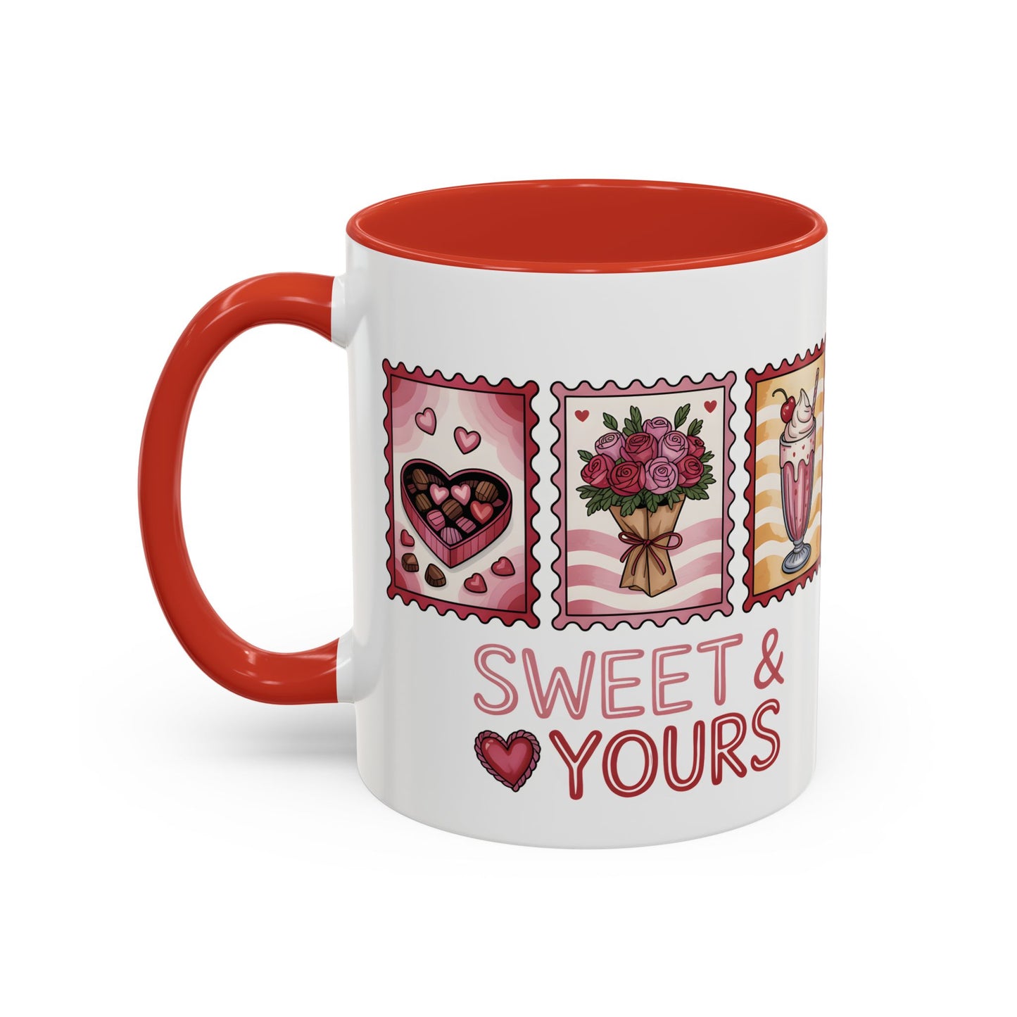 Ceramic valentine gift, Valentines day cup,  wife gift ideas, anniversary mug.