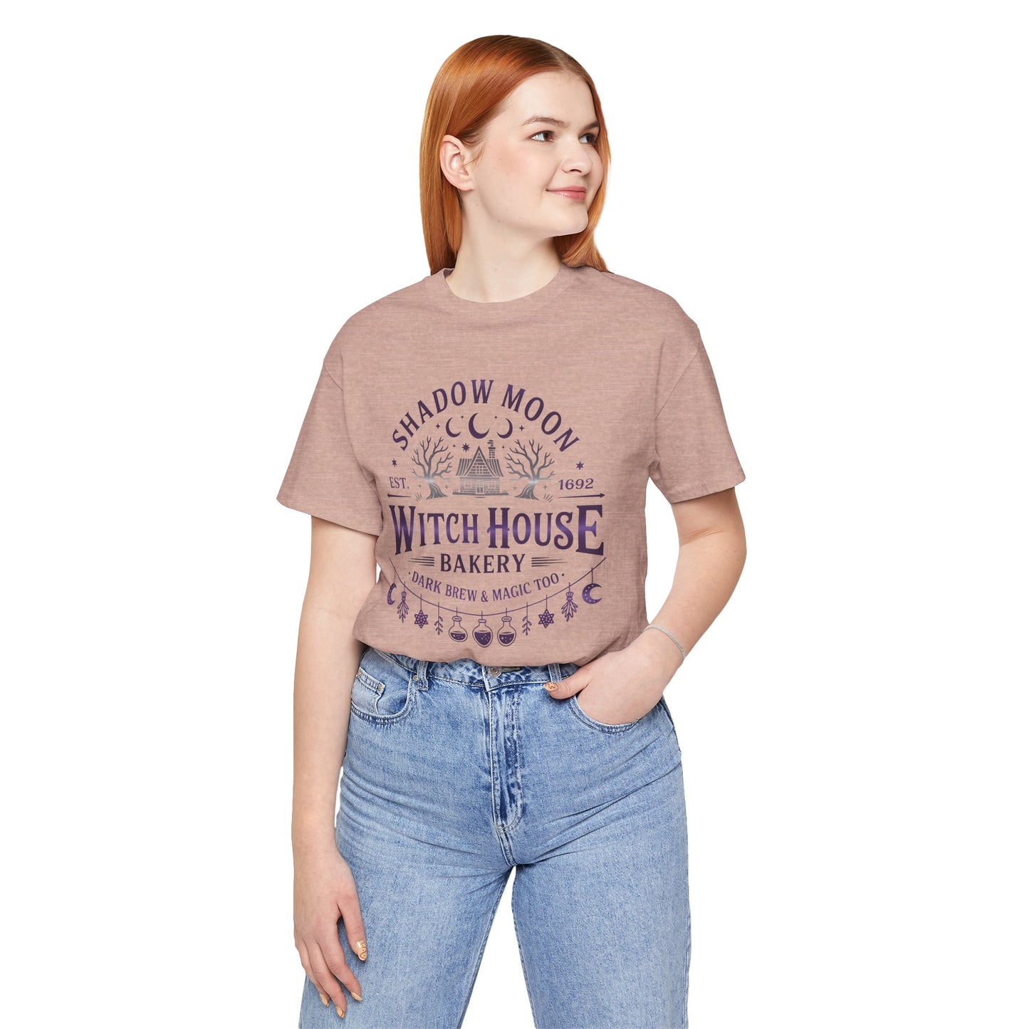 Witches House T-Shirt • Cottage Witch Graphic Tee • Magical Witch House Shirt • Occult Witchy Top • Witch Gift Unisex Style