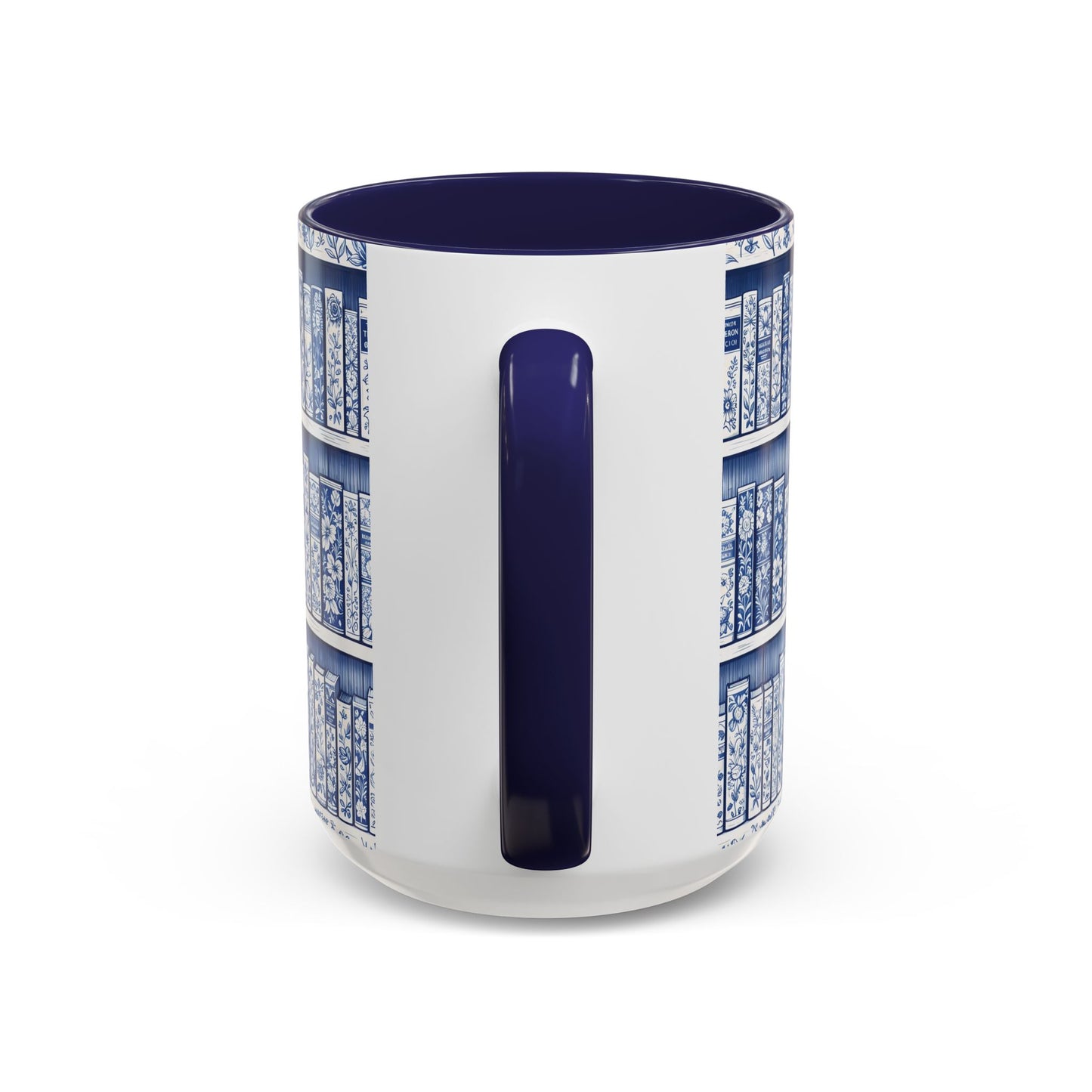 Personalized floral coffee cup, cozy reading bookish gift, book lover birthday gift.