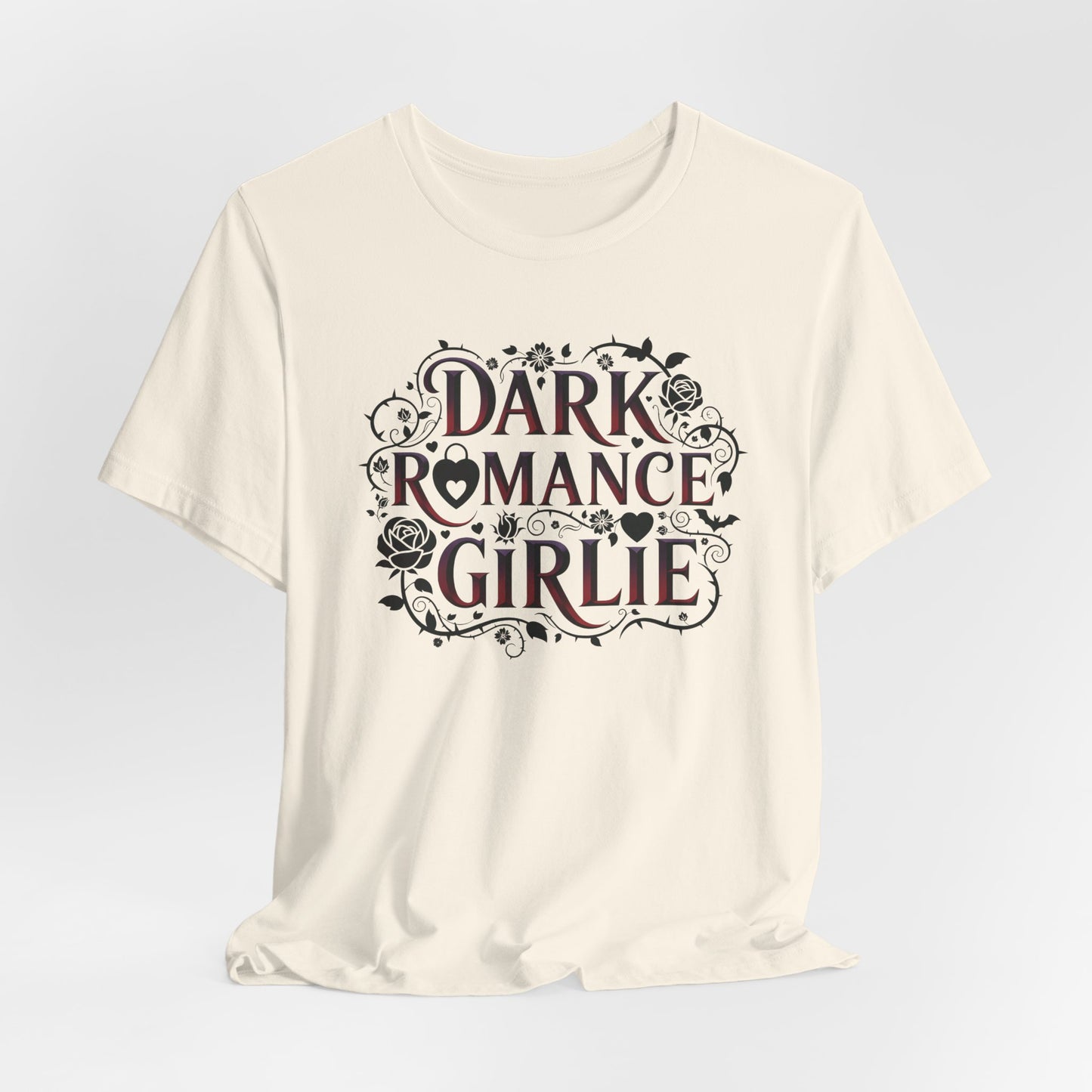 Dark Romance Girlie T-Shirt | book lover shirt
