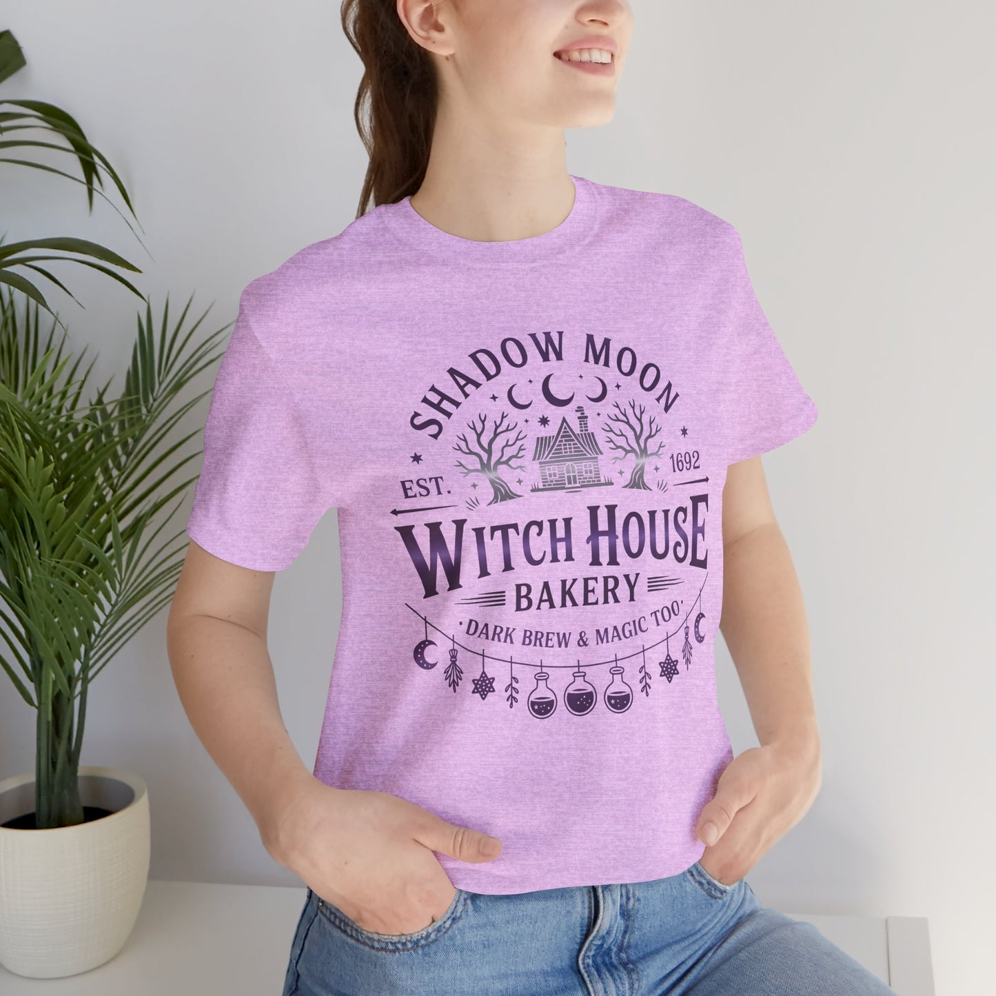 Witches House T-Shirt • Cottage Witch Graphic Tee • Magical Witch House Shirt • Occult Witchy Top • Witch Gift Unisex Style