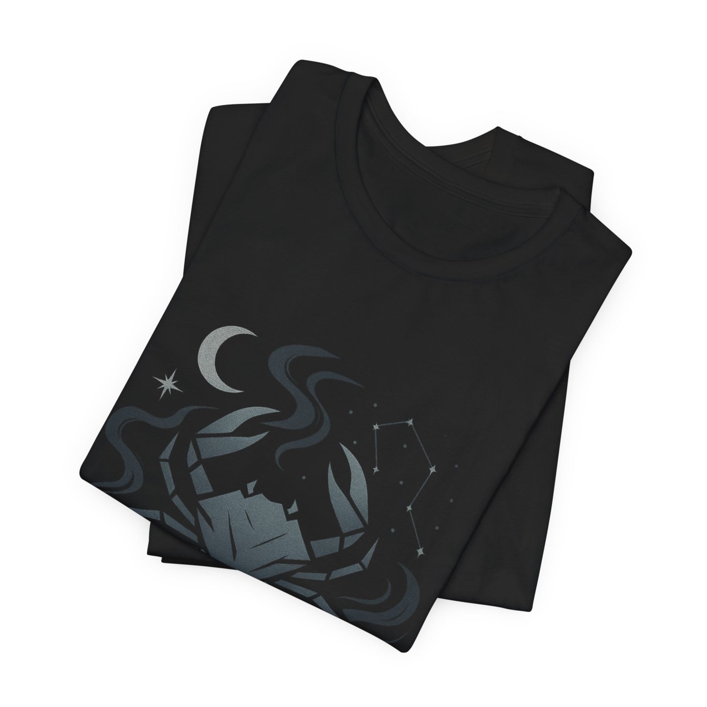 Cancer Astrology T-shirt, Perfect as a cancer birthday gift, this zodiac tshirt offers comfort and a touch of cosmic flair. Wear your zodiac T-shirt proudly