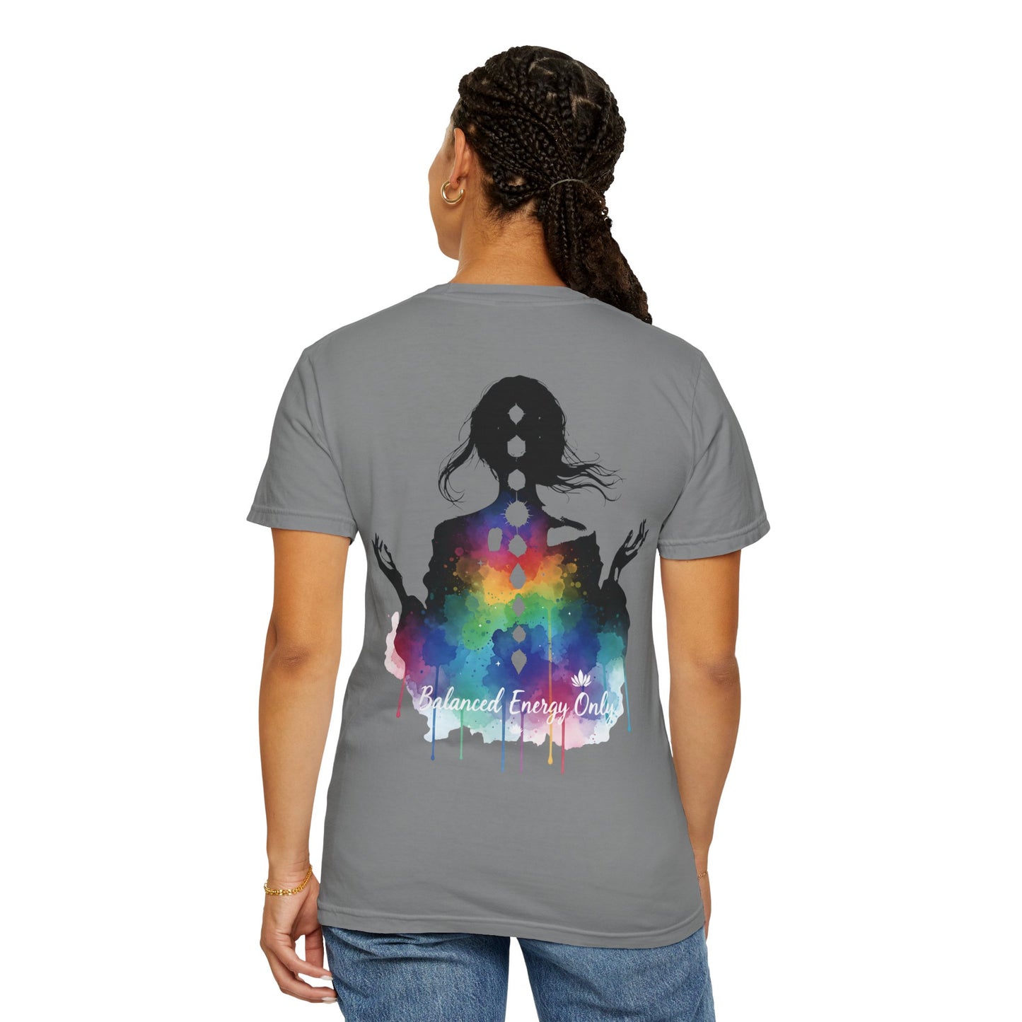 Yoga Meditation T-Shirt | Chakra Energy Tee | Mindfulness Spiritual Graphic Shirt