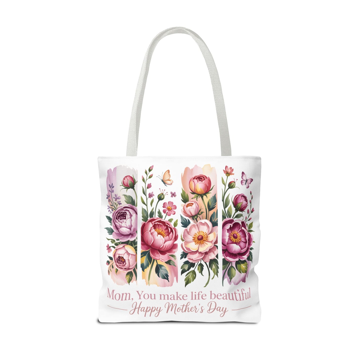 mom tote bag, mothers day gift reusable tote bag