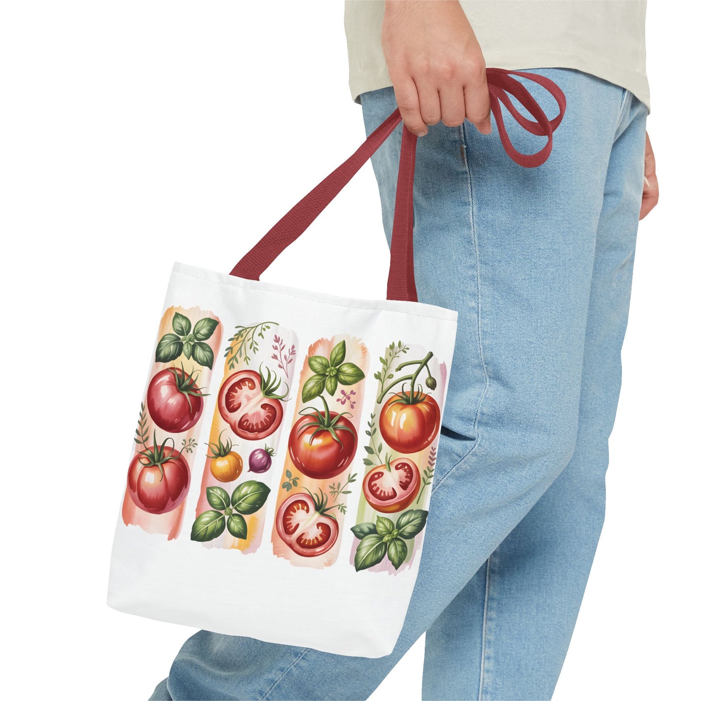 Tomatoes tote bag, farmers market bag, gift for dad
